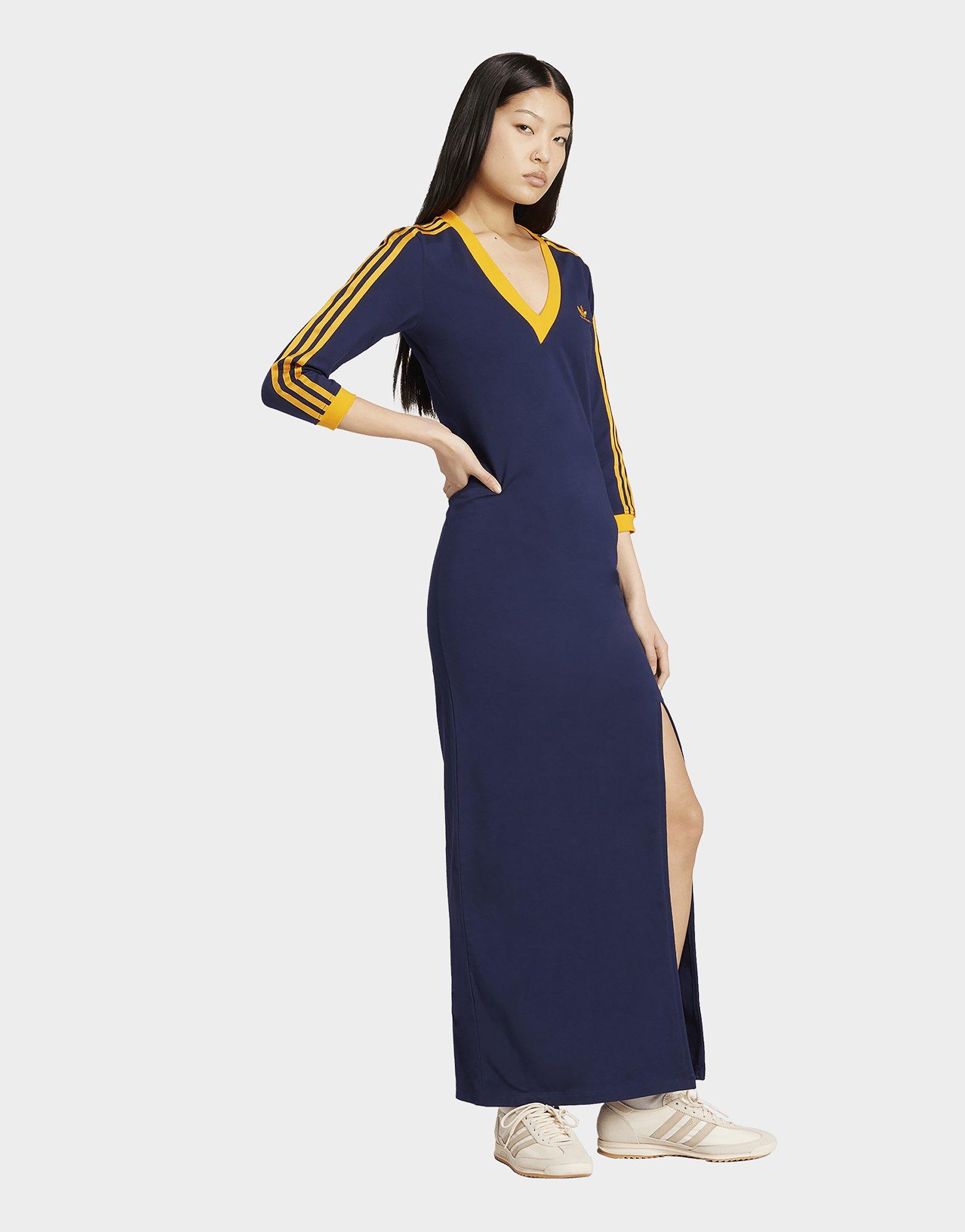 adidas Originals adicolor Classics 3-Streifen Maxi-Kleid