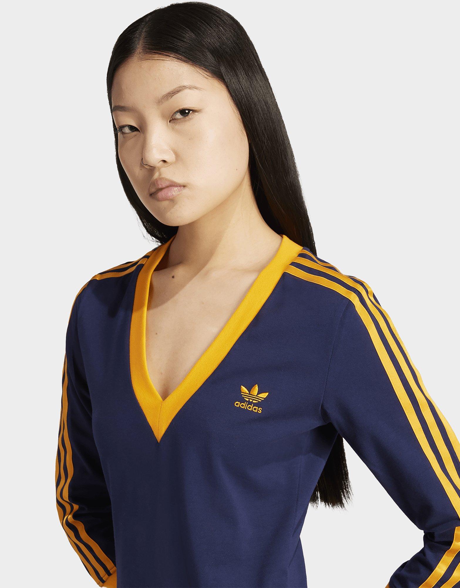 adidas Originals adicolor Classics 3-Streifen Maxi-Kleid