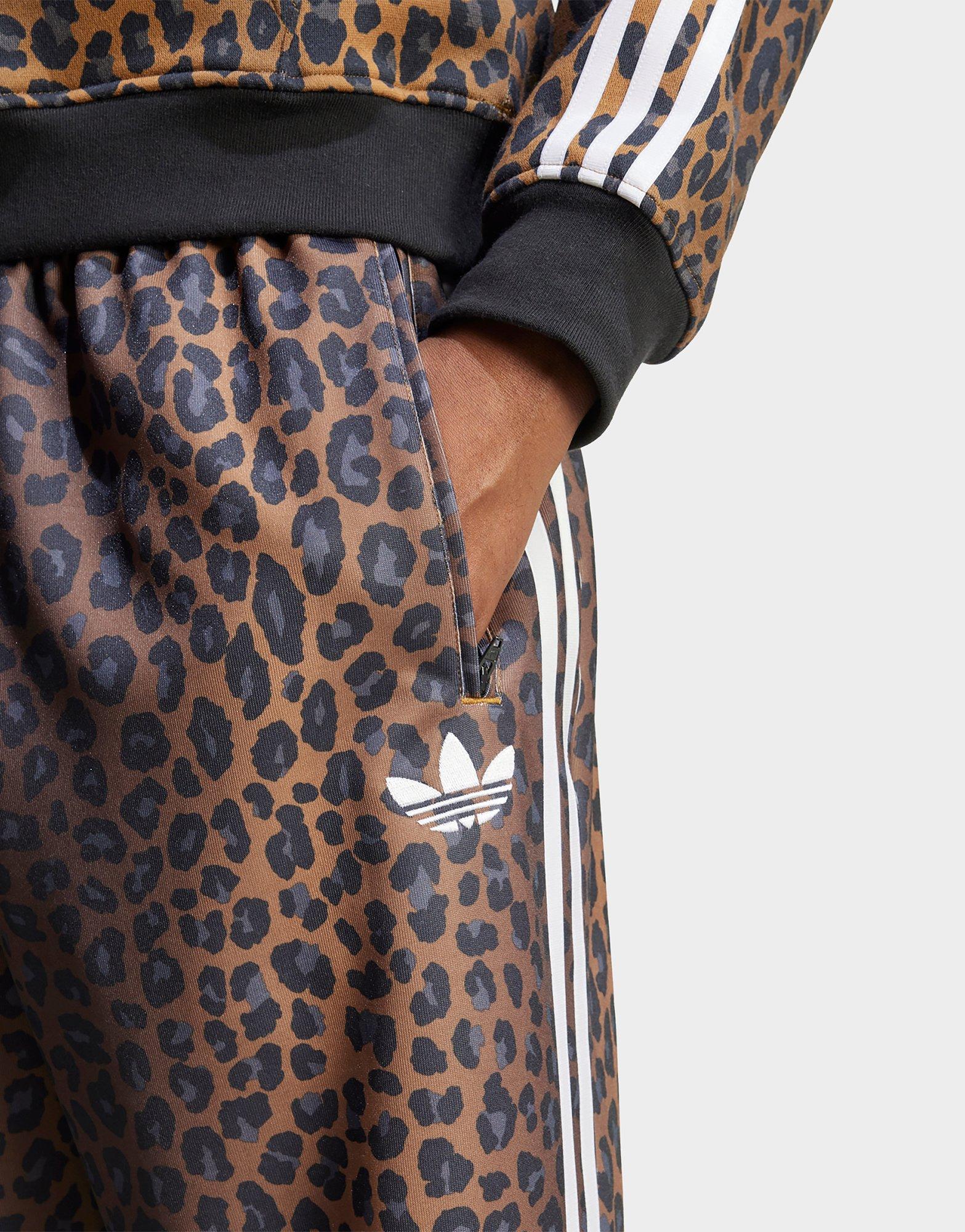 adidas Firebird Loose Leopard Trainingshose
