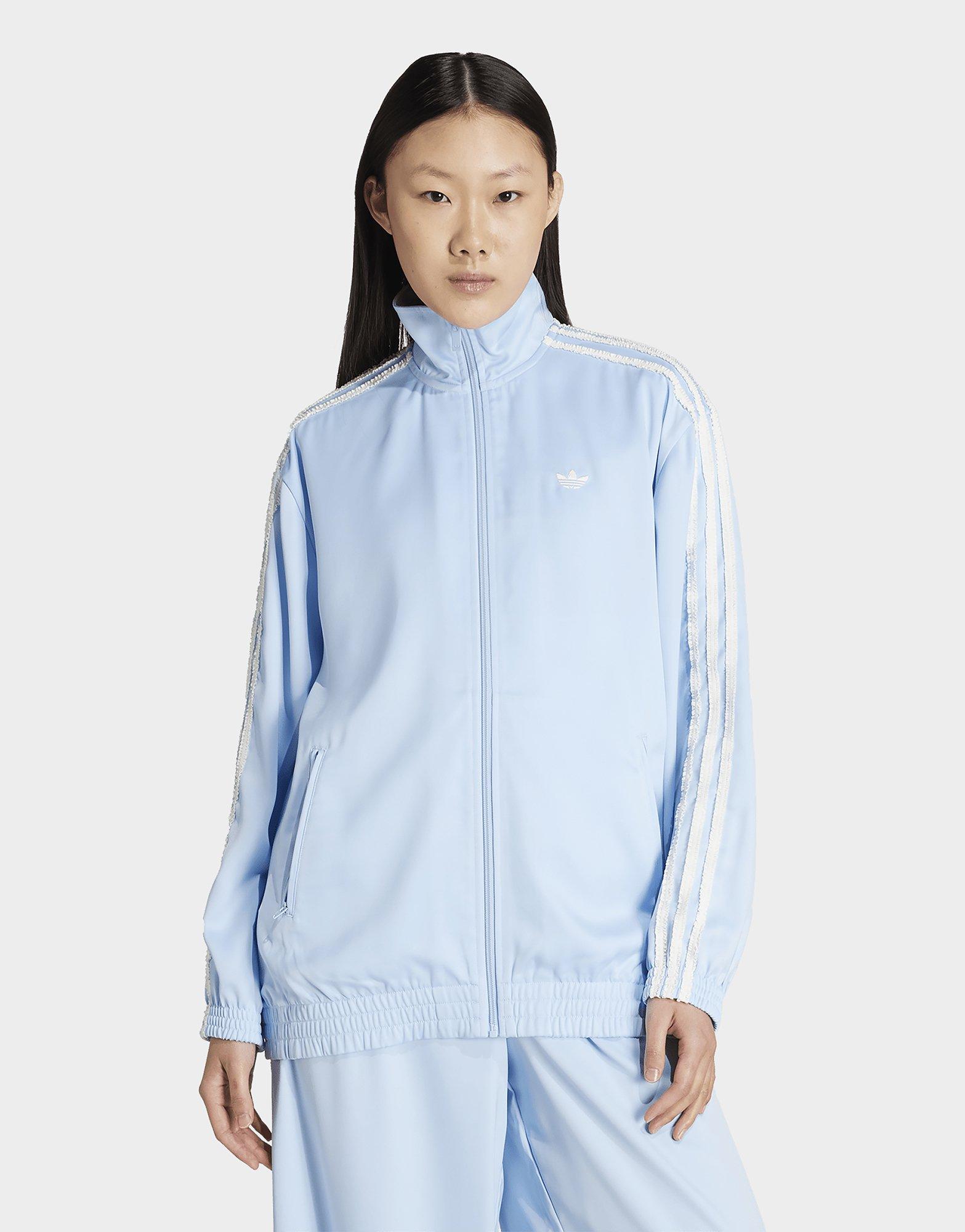 adidas adidas Originals Satin Firebird Trainingsjacke Gerafft 3-Streifen