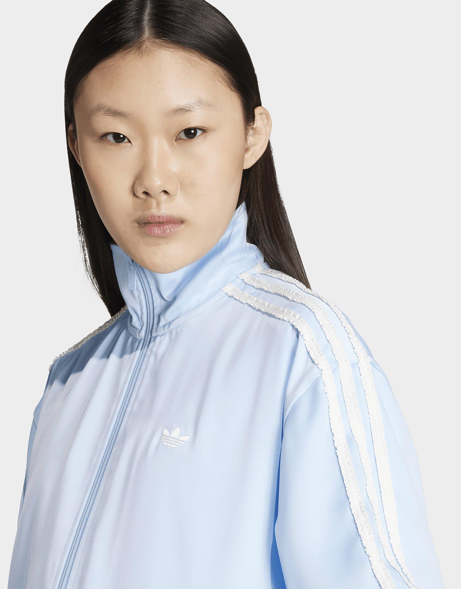 adidas adidas Originals Satin Firebird Trainingsjacke Gerafft 3-Streifen