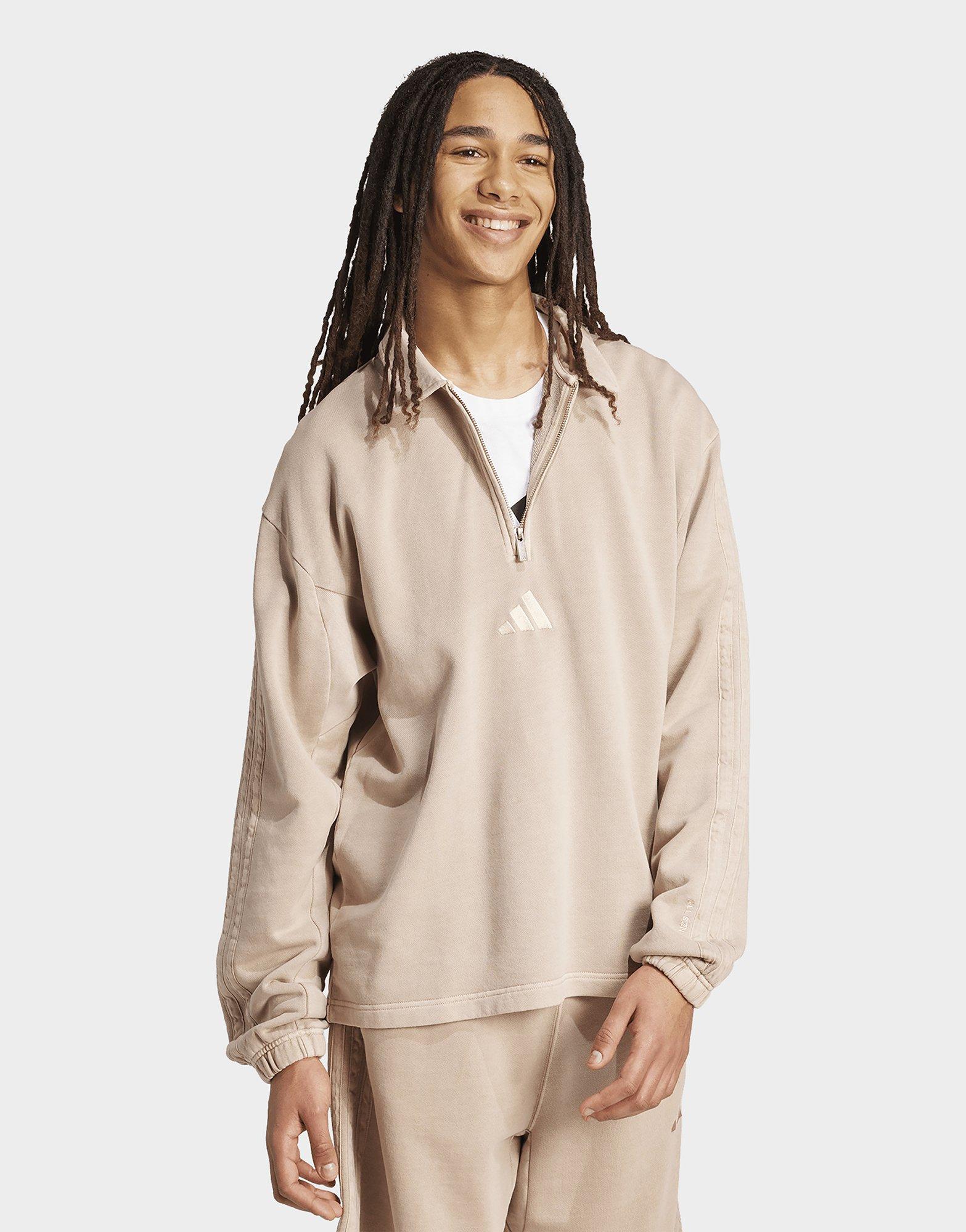 adidas ALL SZN French Terry Washed Half-Zip Pullover