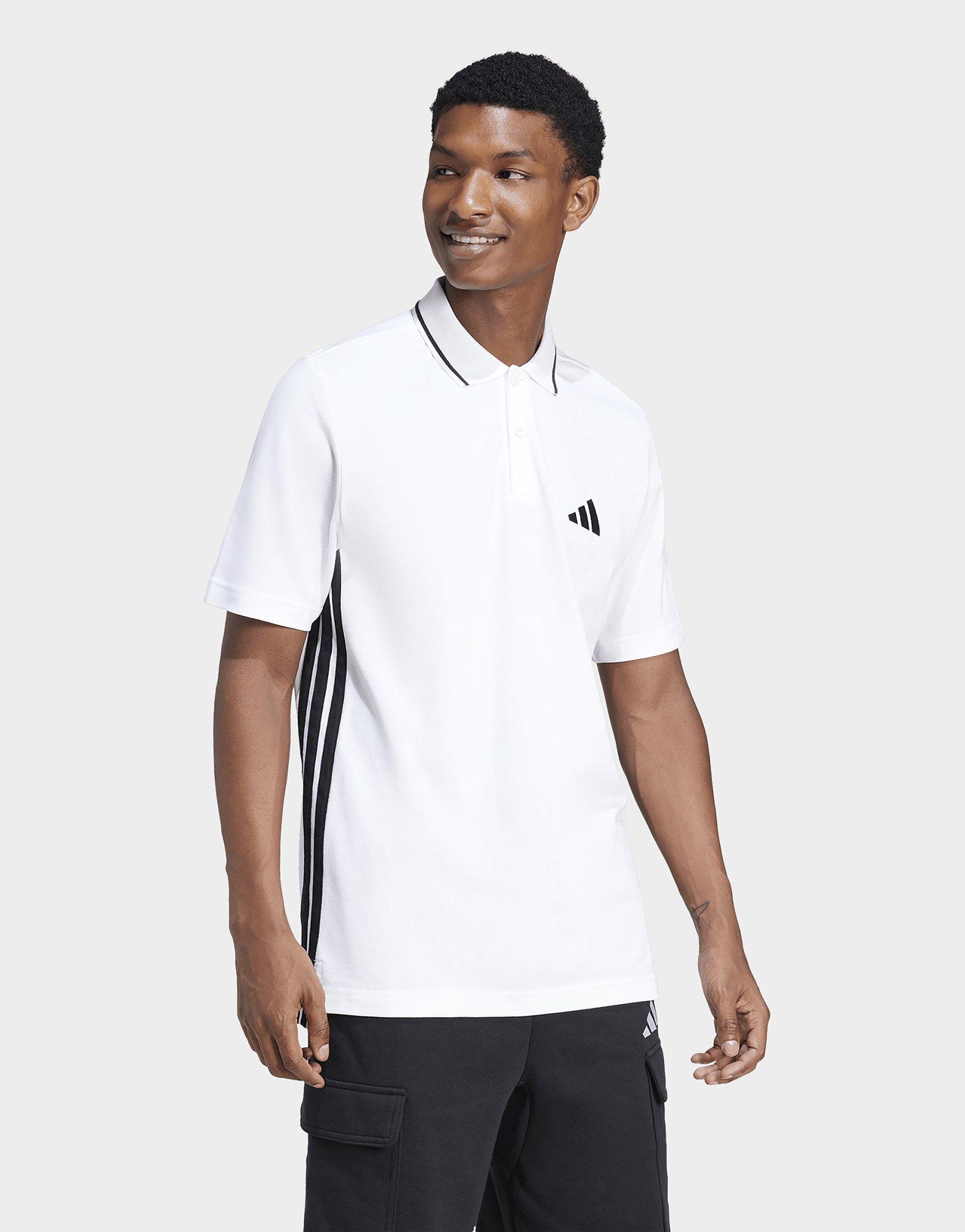 adidas Essentials 3-Streifen Piqué Poloshirt
