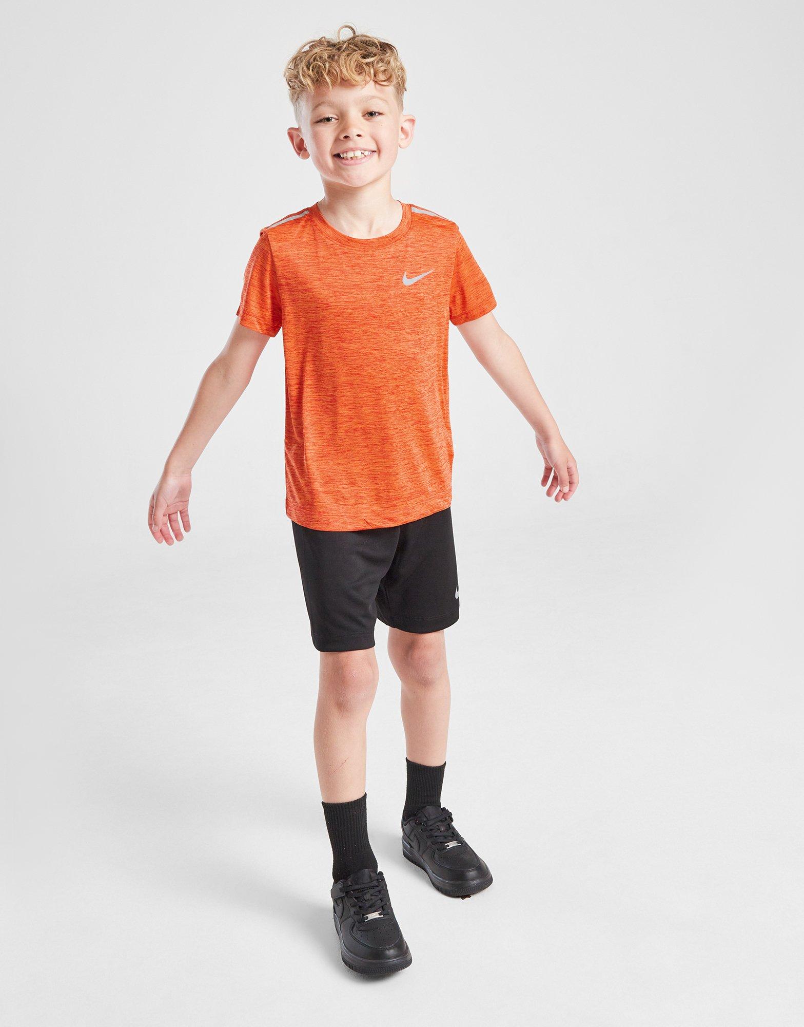 Nike Miler T-Shirt/Shorts Set Children