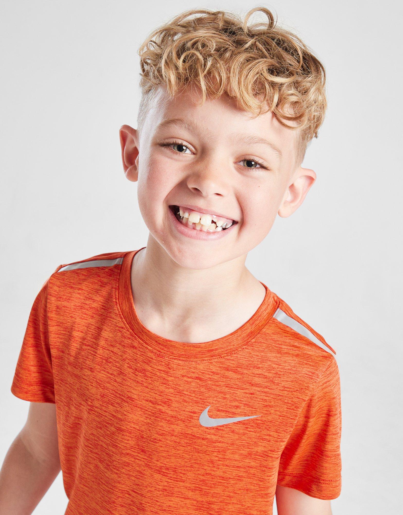 Nike Miler T-Shirt/Shorts Set Children