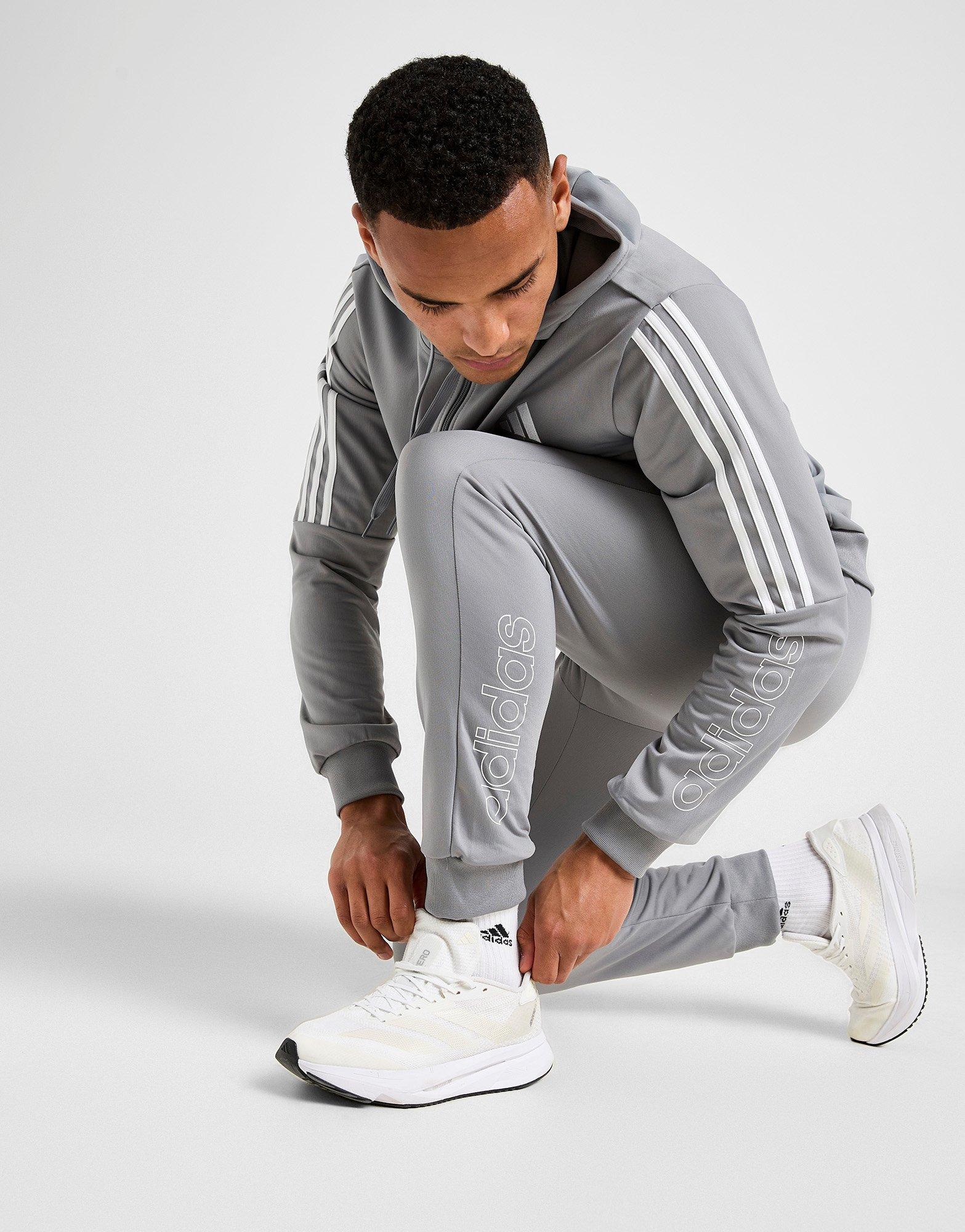 adidas Poly 3-Stripes Linear Track Pants