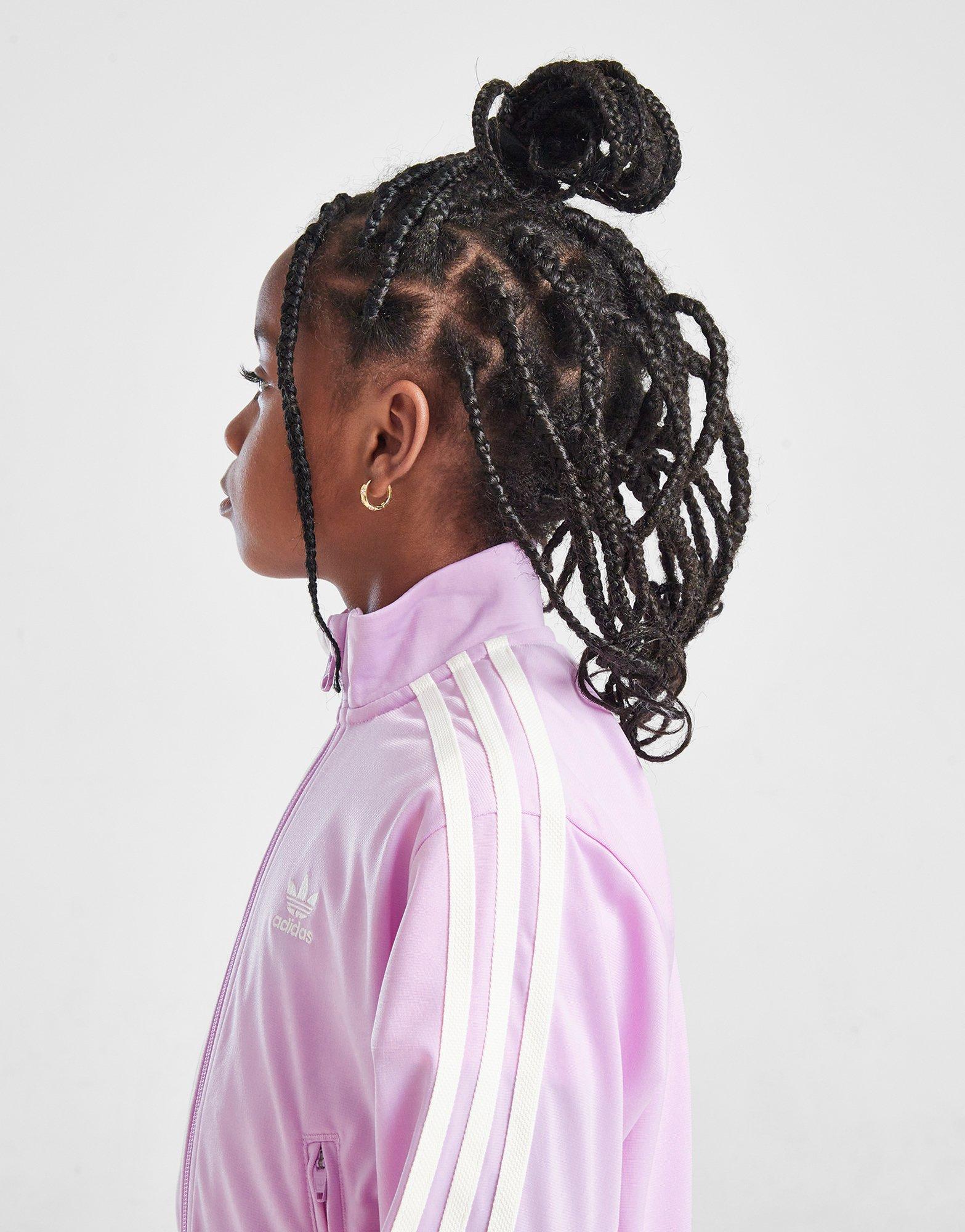 adidas Originals Girls\' Firebird Full Zip Tracksuit Children