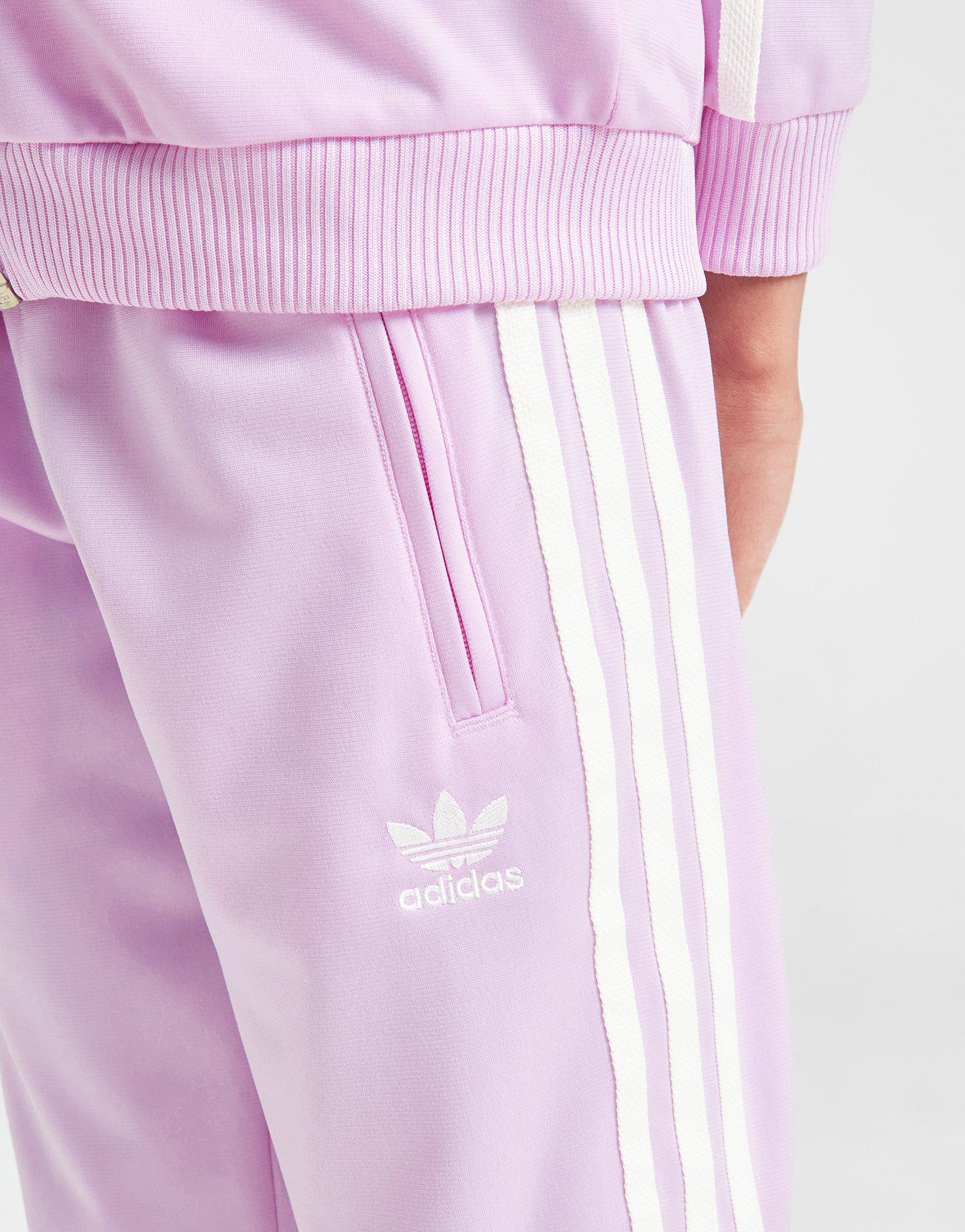 adidas Originals Girls\' Firebird Full Zip Tracksuit Children