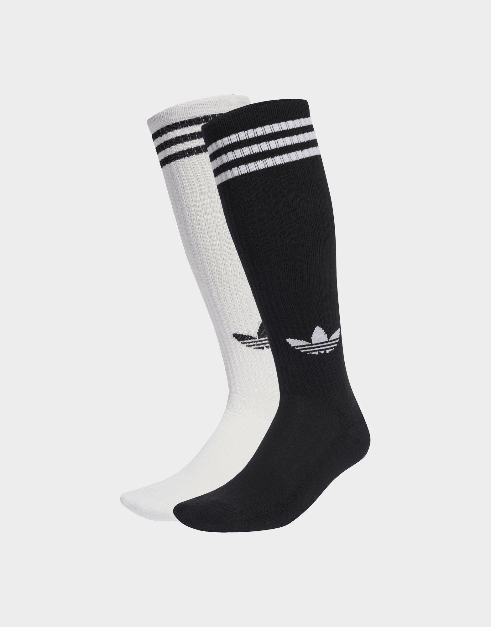 adidas 3-Streifen Kniestrümpfe, 2 Paar