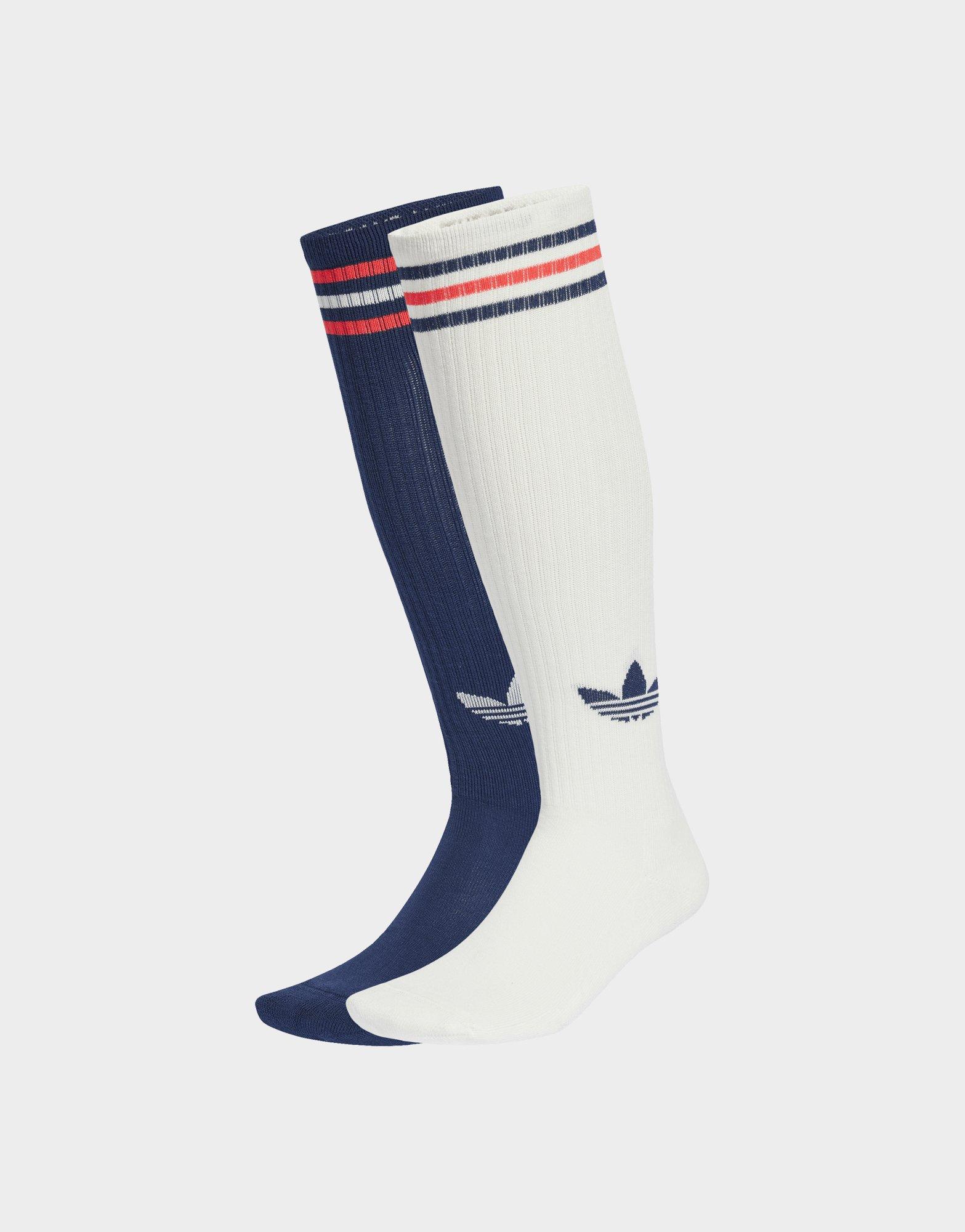 adidas 3-Streifen Kniestrümpfe, 2 Paar