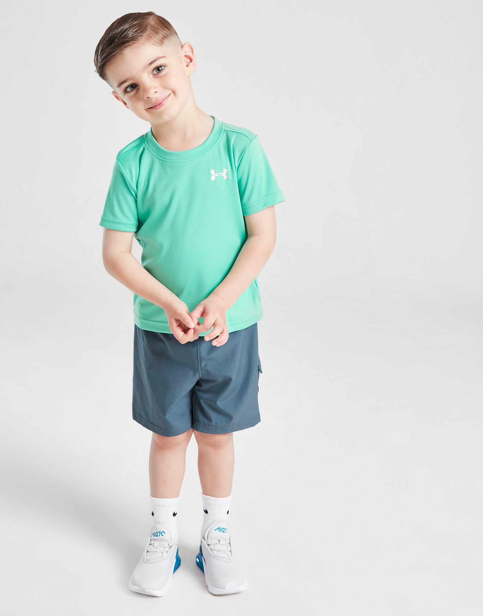Under Armour Tech T-Shirt/Woven Cargoshorts Set Babys