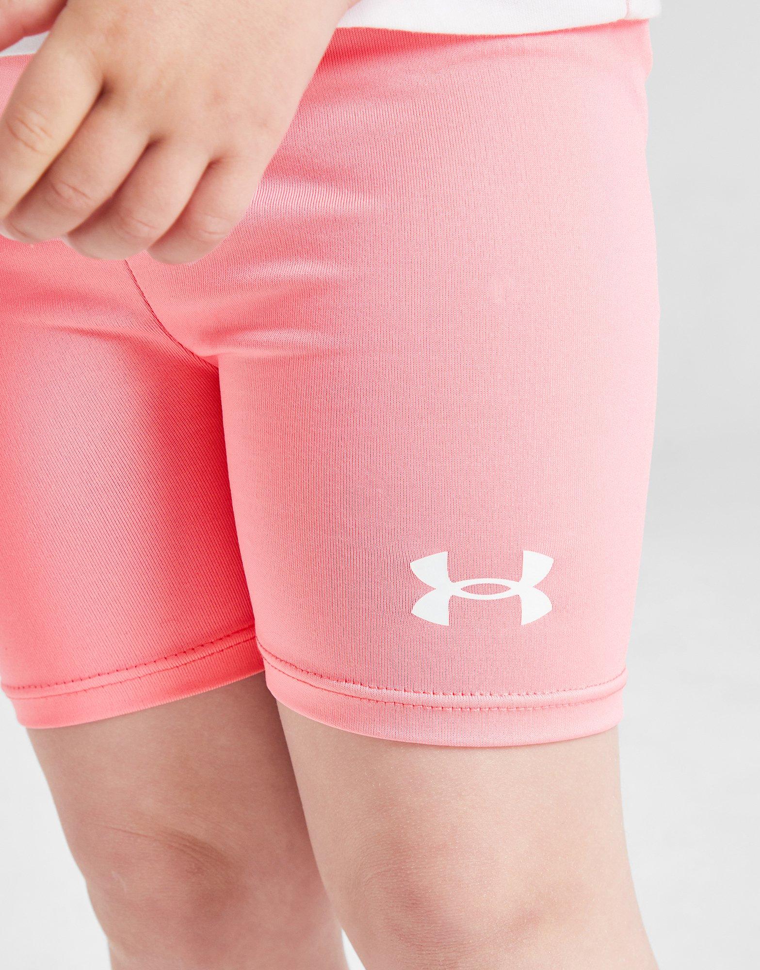 Under Armour Girls\' Lock Up T-Shirt/Shorts Set Infant