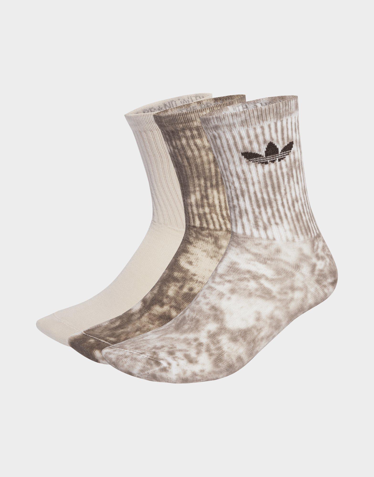 adidas Tie Dye Crew Socken, 3 Paar