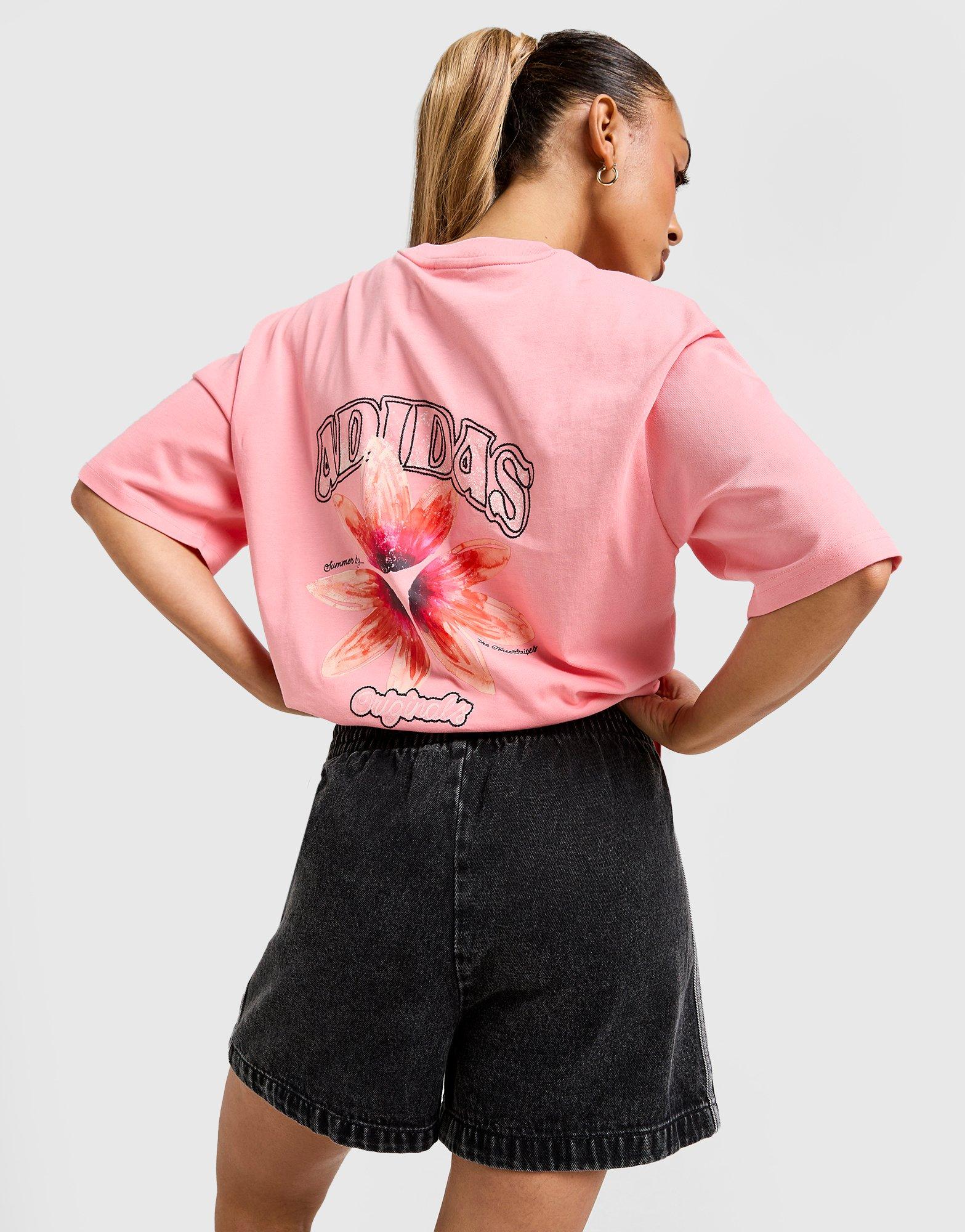 adidas Originals Flower Graphic T-Shirt