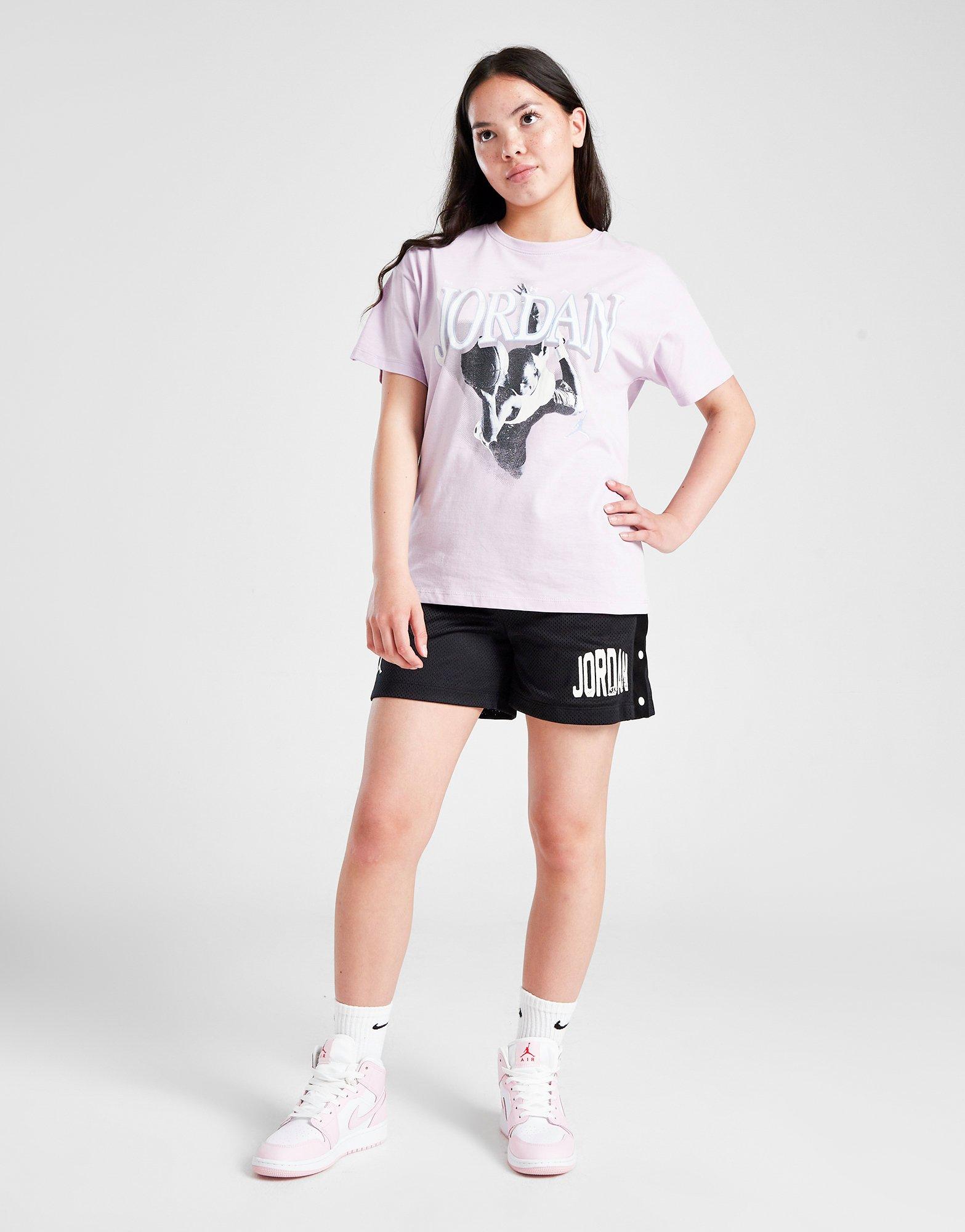 Jordan Girls\' Mesh Basketball Shorts Junior