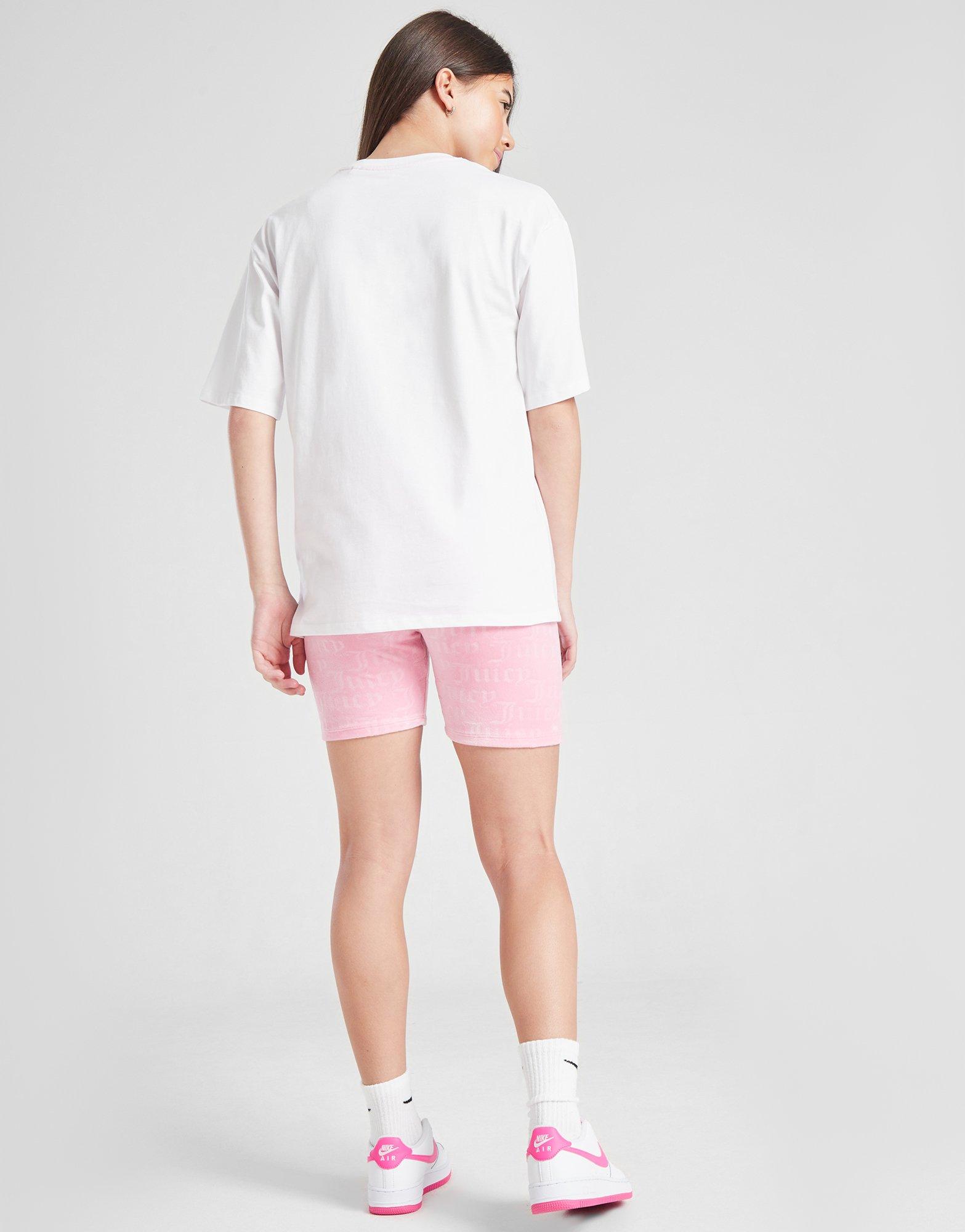 JUICY COUTURE Girls\' Monogram Boyfriend T-Shirt/Shorts Set Jnr