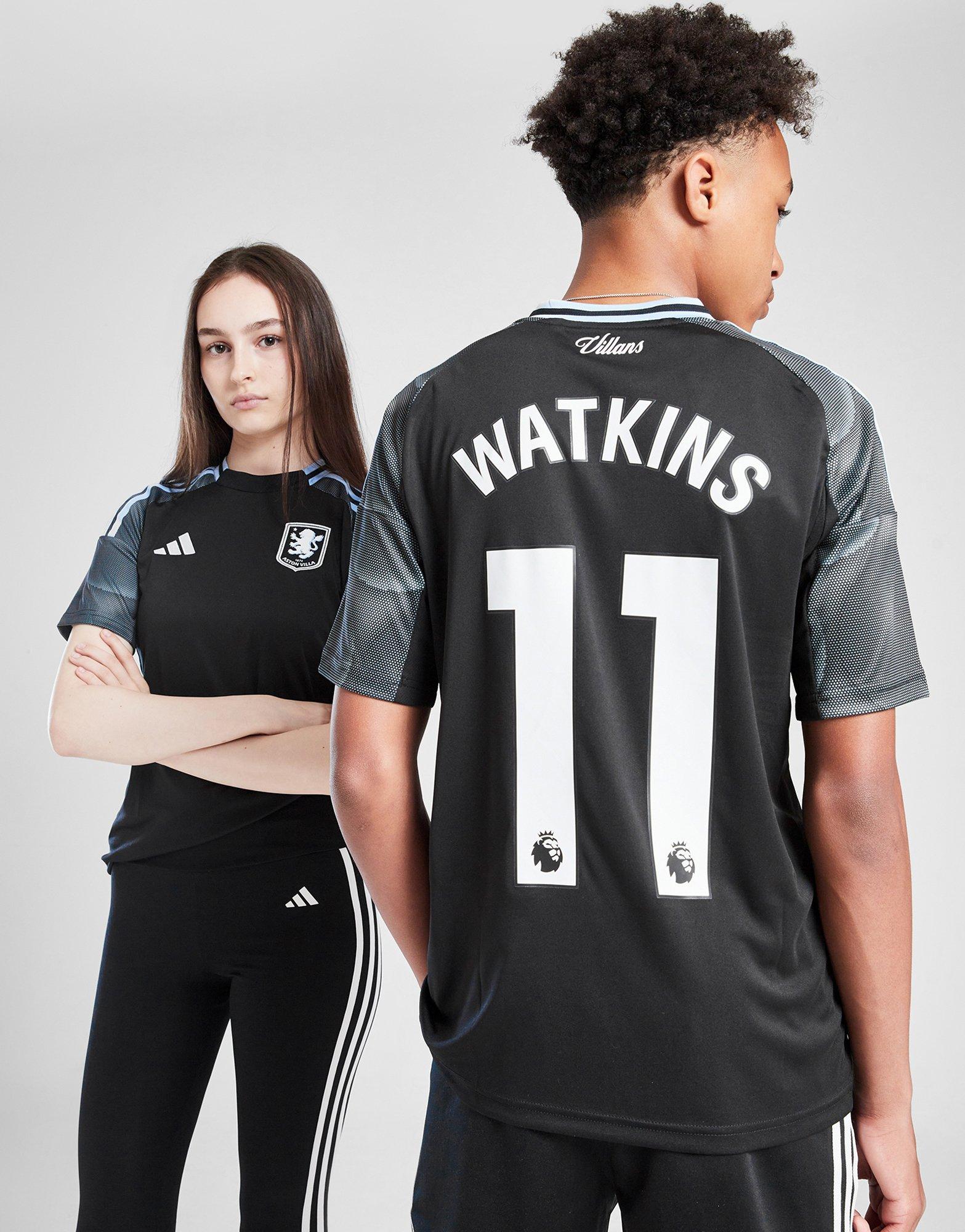 adidas Aston Villa FC 2025/26 Watkins Auswärts Shirt Kinder