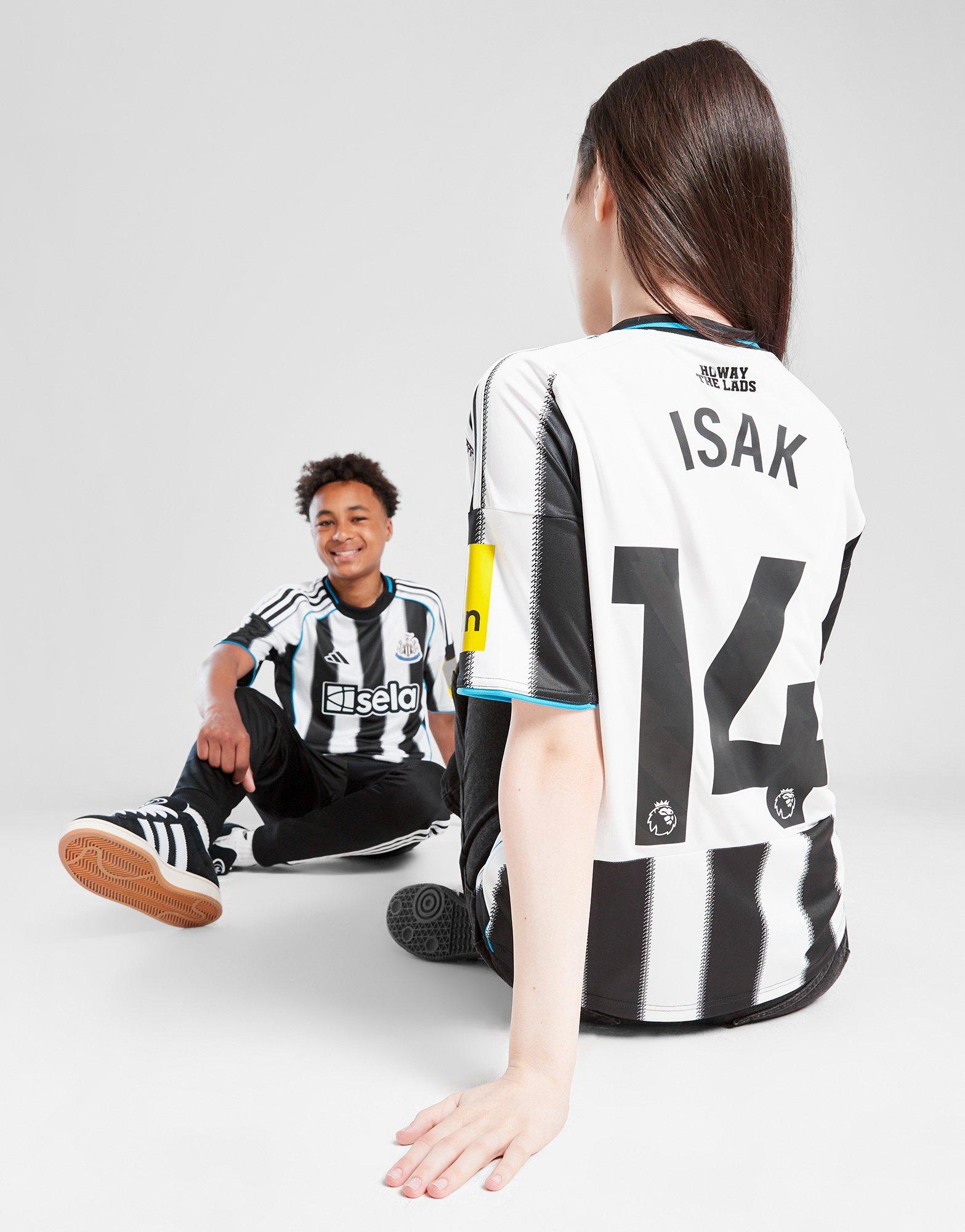 adidas Newcastle United FC 2025/26 Isak #14 Heim Shirt Kinder