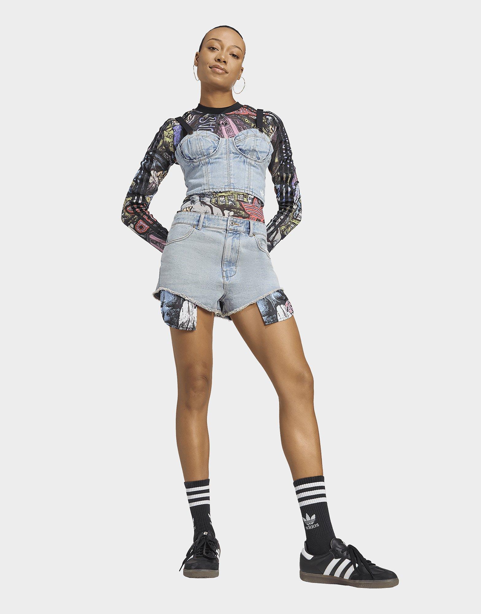 adidas adidas x Jeremy Scott Jeans-Shorts