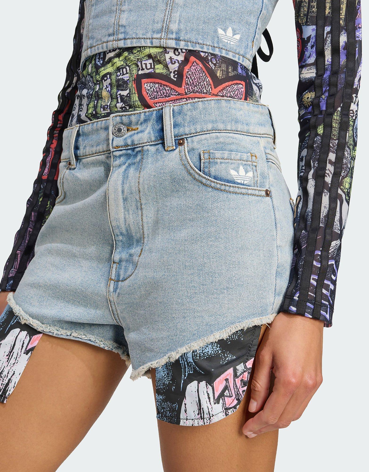 adidas adidas x Jeremy Scott Jeans-Shorts