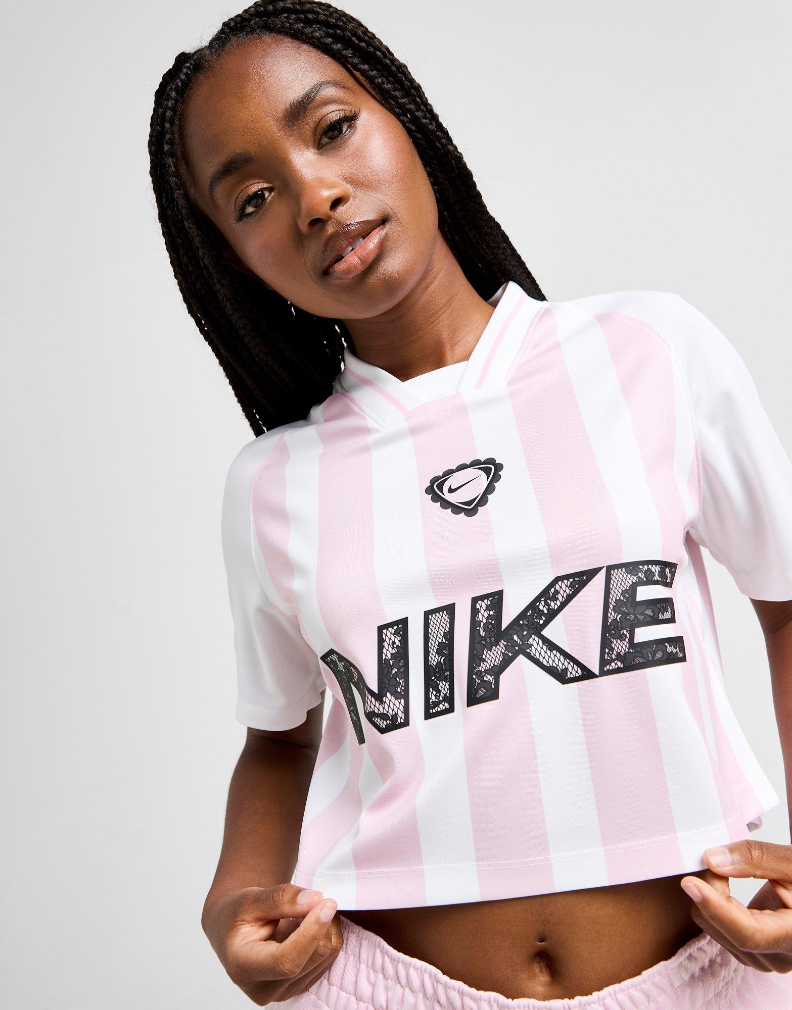 Nike Stripe Crop Fußball Shirt