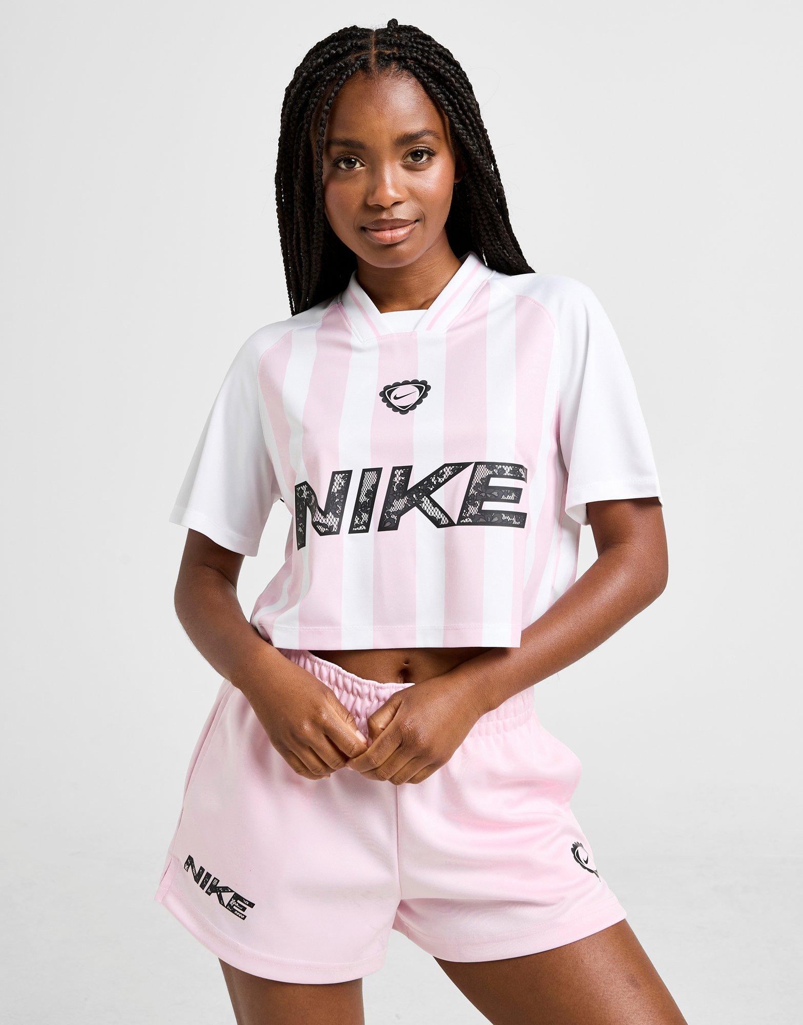 Nike Stripe Crop Fußball Shirt