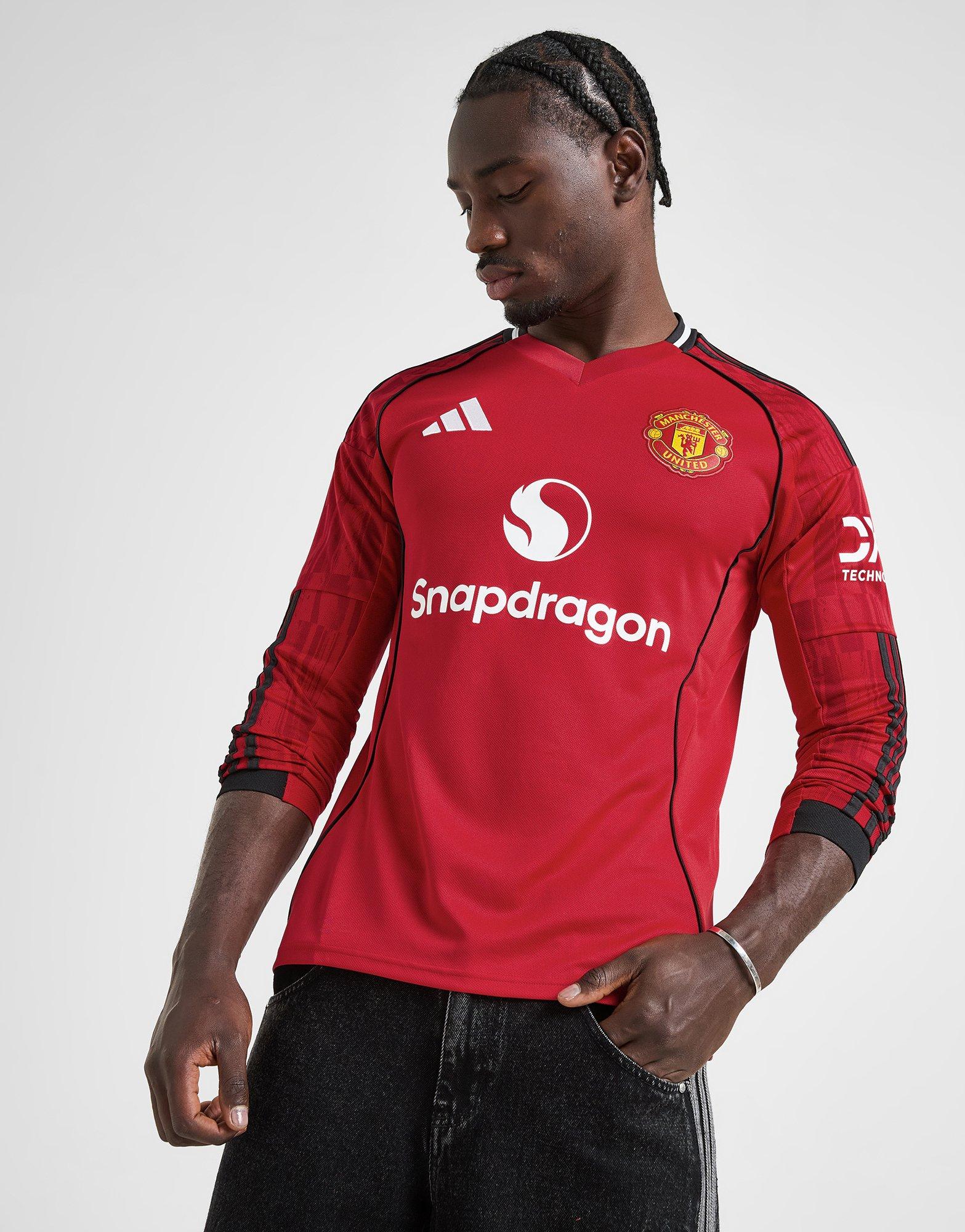 adidas Manchester United FC 2025/26 Long Sleeve Heim Shirt
