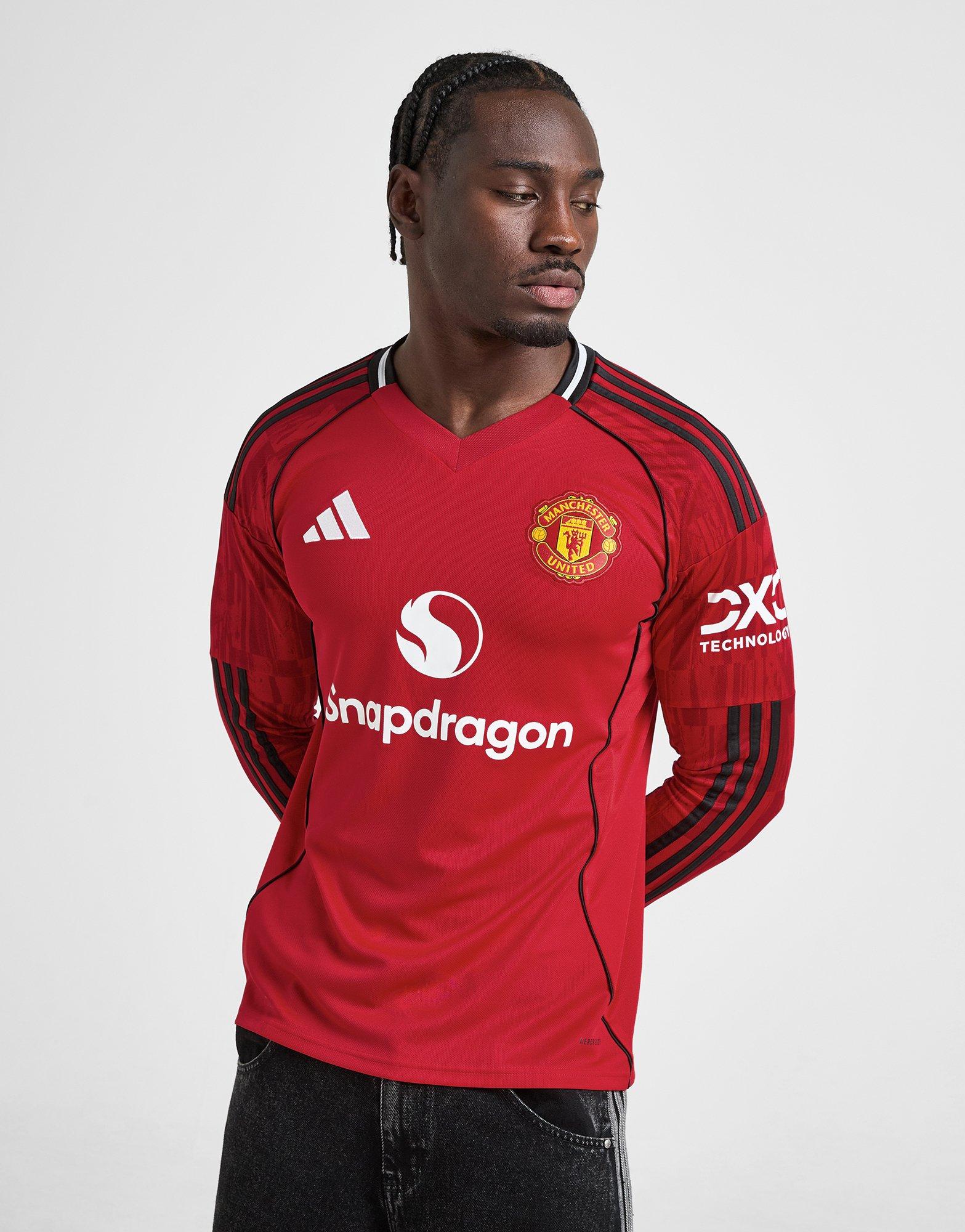 adidas Manchester United FC 2025/26 Long Sleeve Heim Shirt