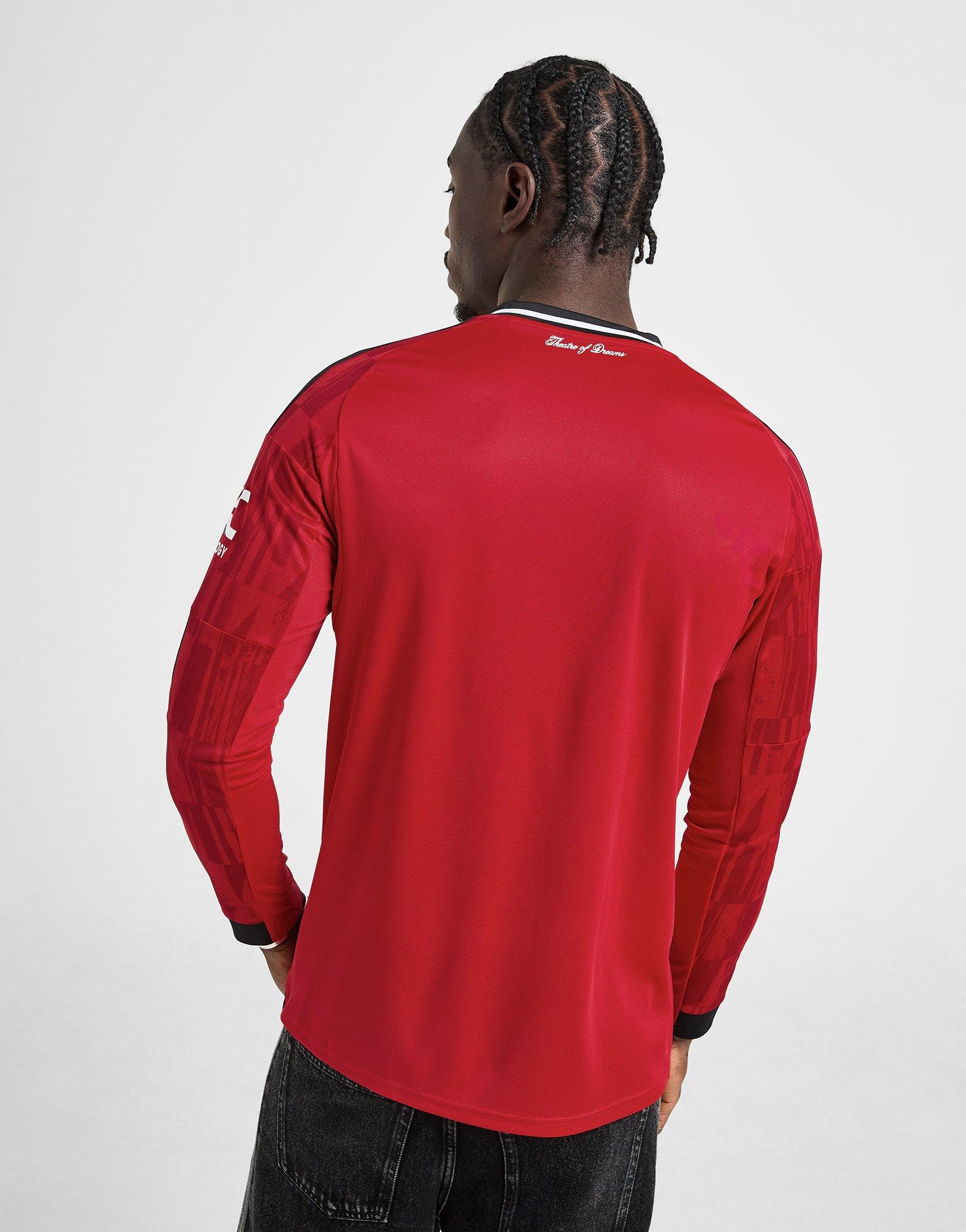adidas Manchester United FC 2025/26 Long Sleeve Heim Shirt
