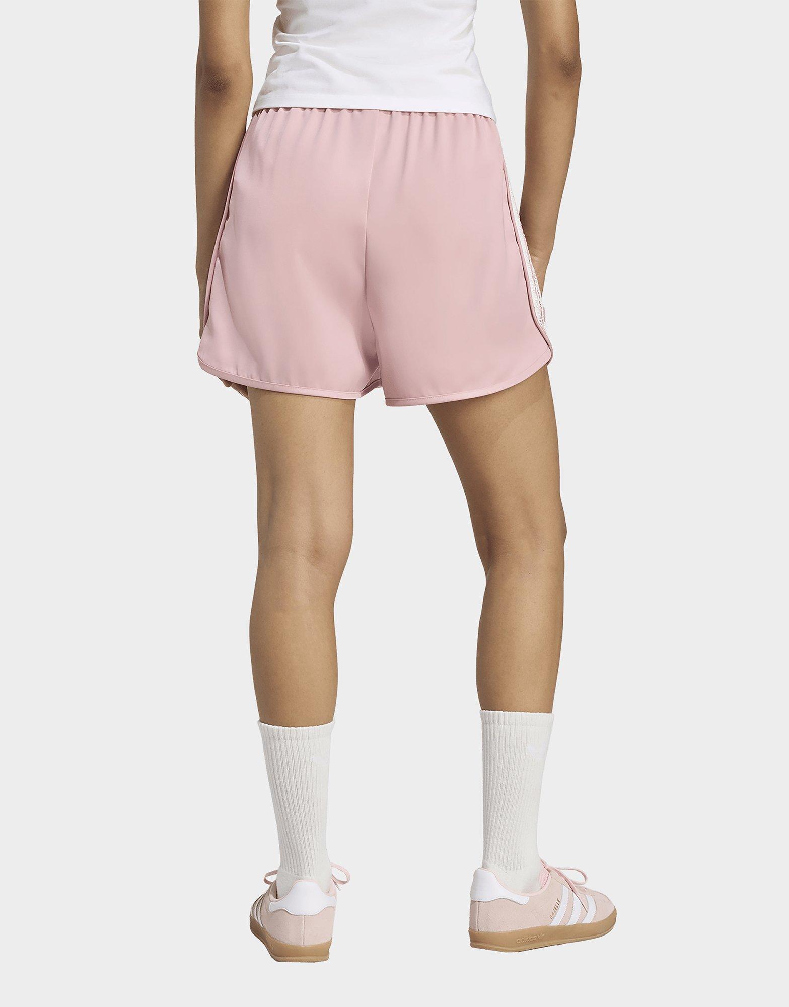 adidas adidas Originals Satin Shorts mit Rüschen 3-Streifen