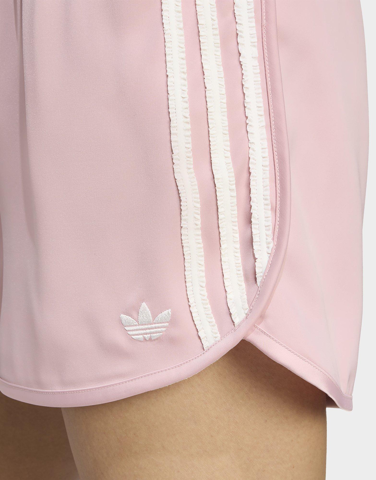 adidas adidas Originals Satin Shorts mit Rüschen 3-Streifen