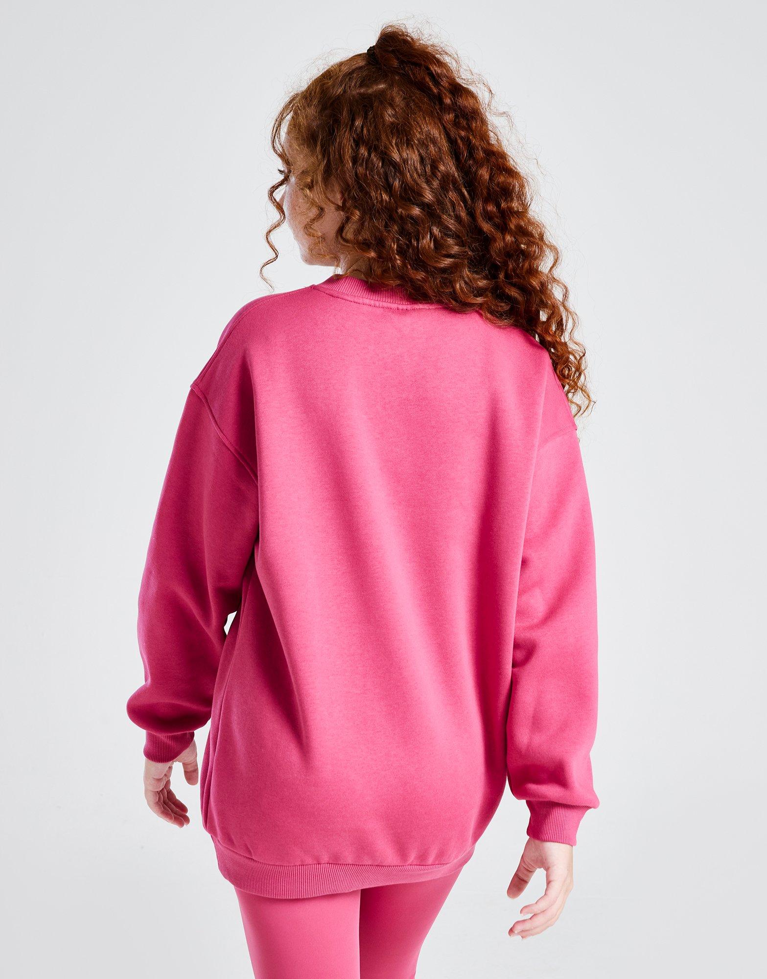Nike Girls\' Club Fleece Crew Sweatshirt Junior