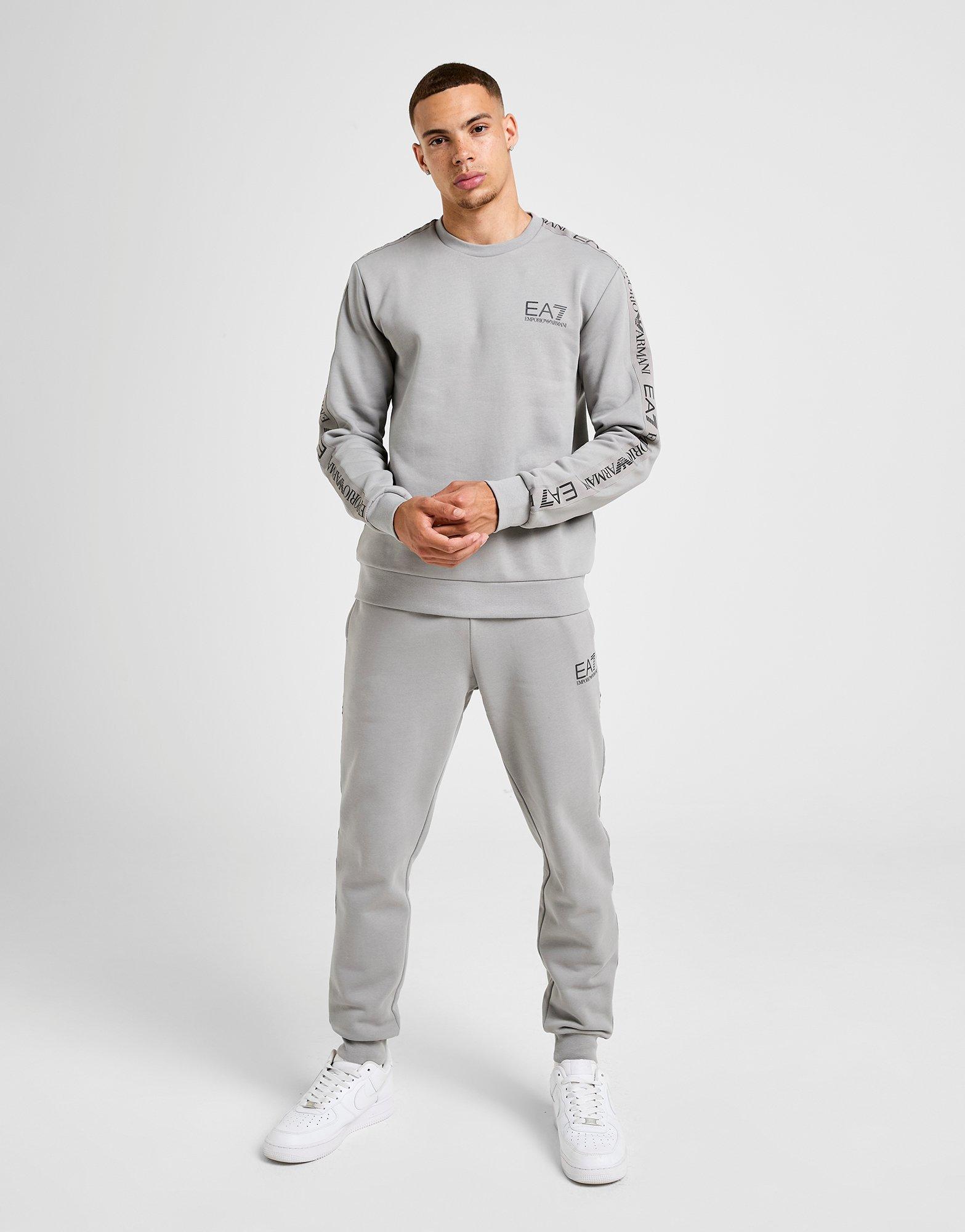 EA7 Emporio Armani Reflective Tape Crew Trainingsanzug