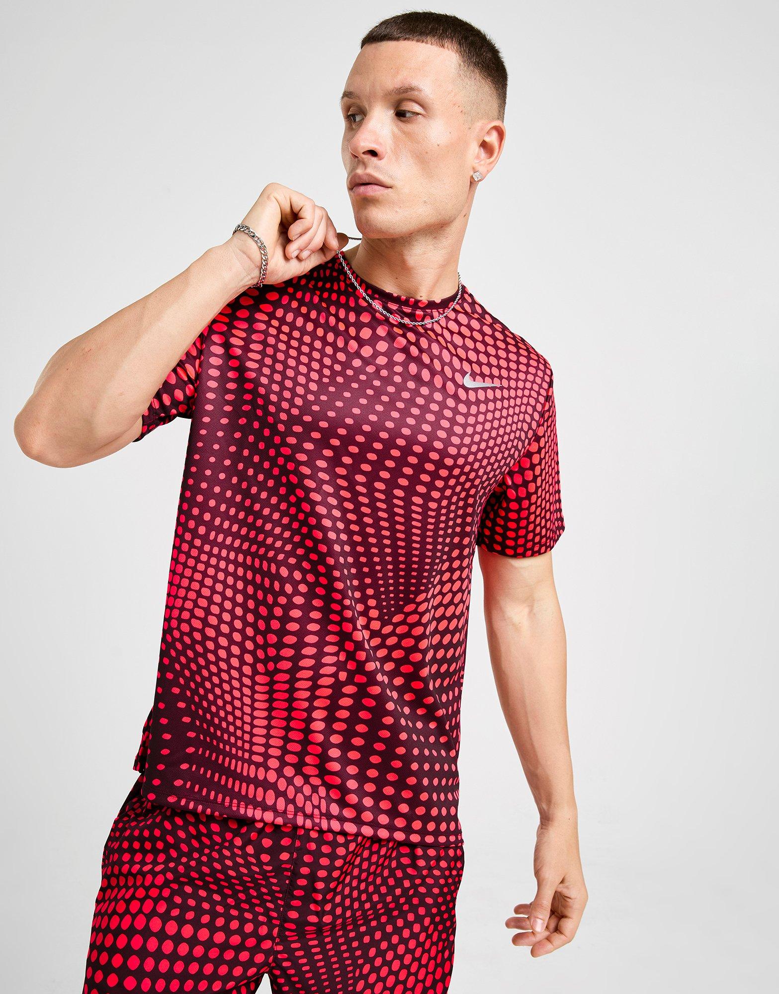 Nike Miler All Over Print T-Shirt