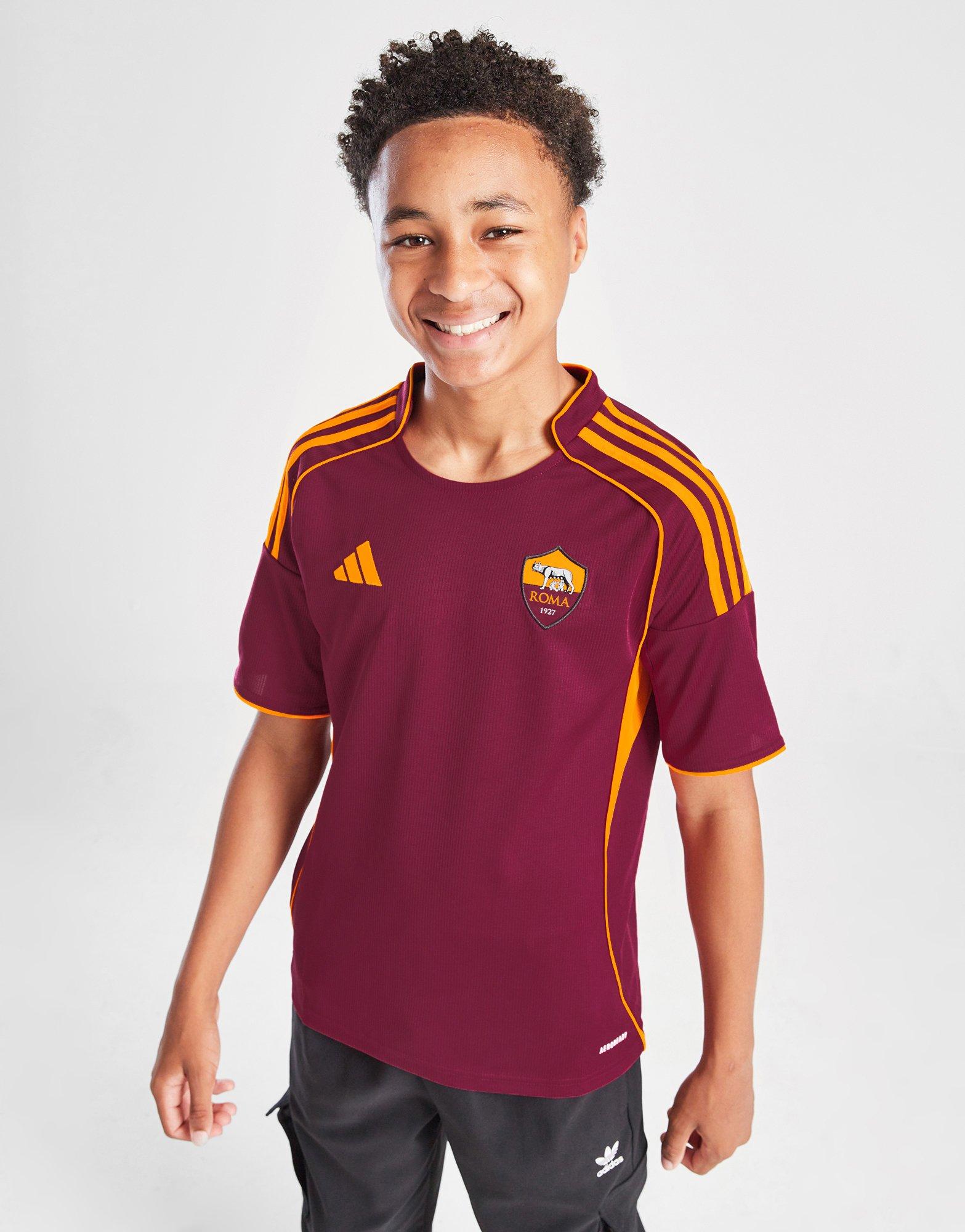 adidas AS Rom 2025/26 Heim Shirt Kinder
