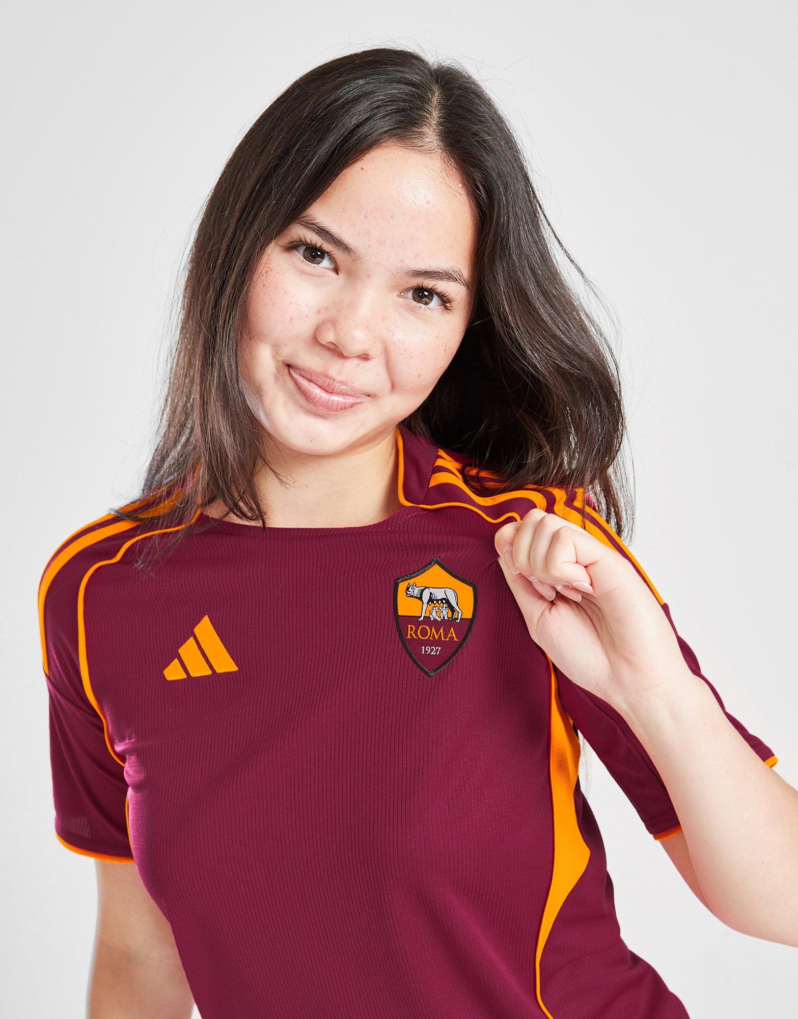 adidas AS Rom 2025/26 Heim Shirt Kinder