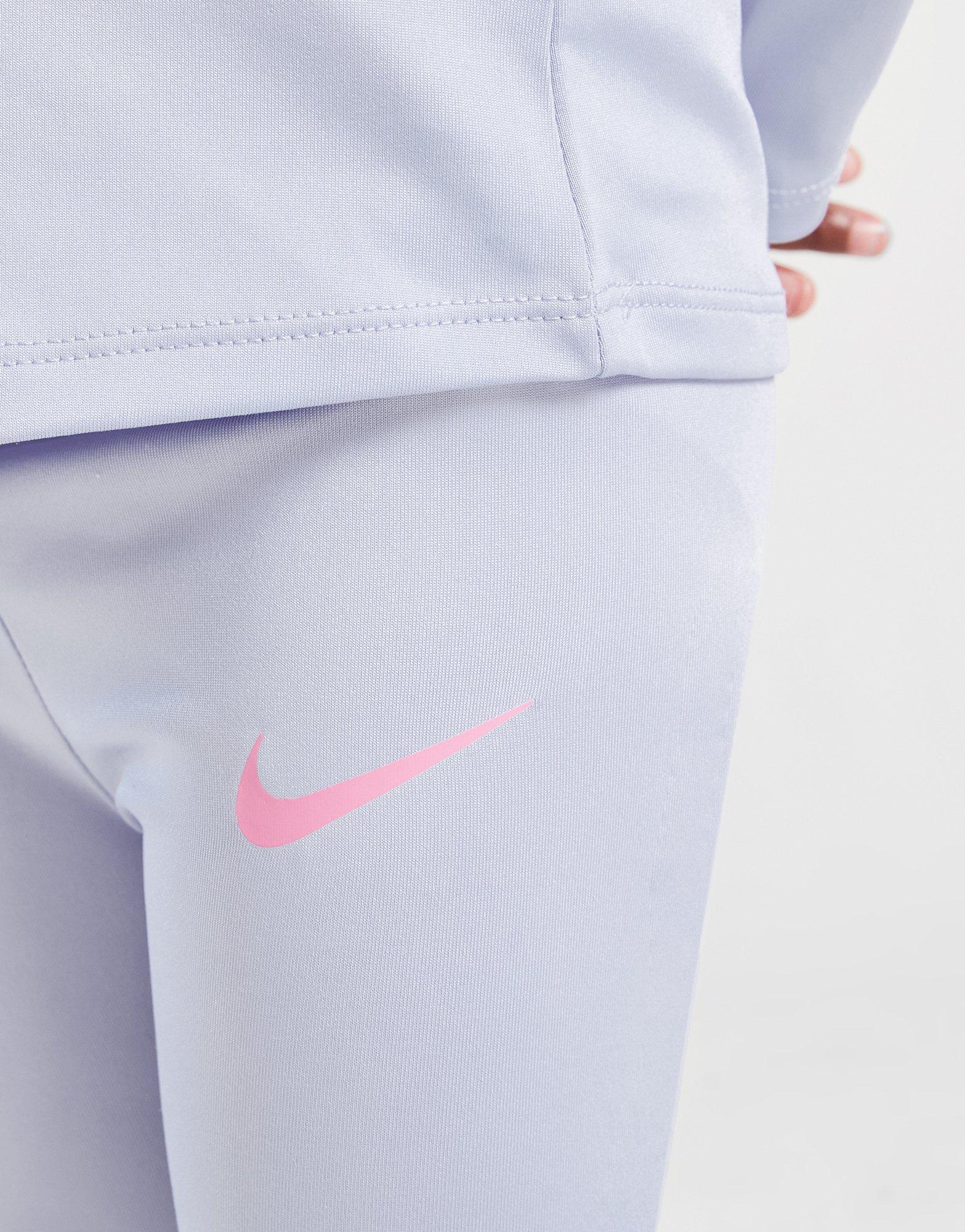 Nike Girls\' Pacer 1/4 Zip Trainingsoberteil/Leggings Set Babys