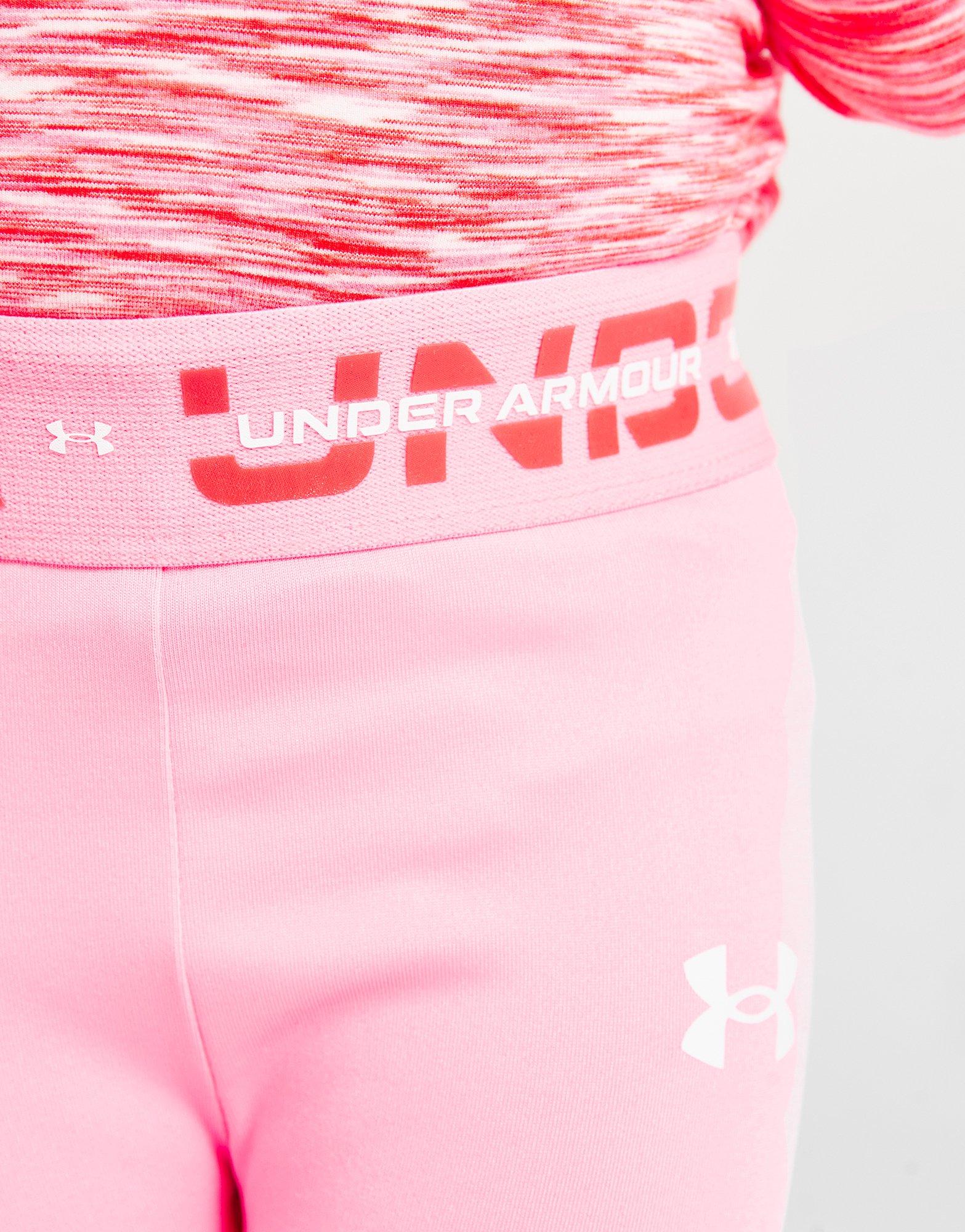 Under Armour Girls\' Twist 1/4 Zip Trainingsoberteil/Leggings Set Babys