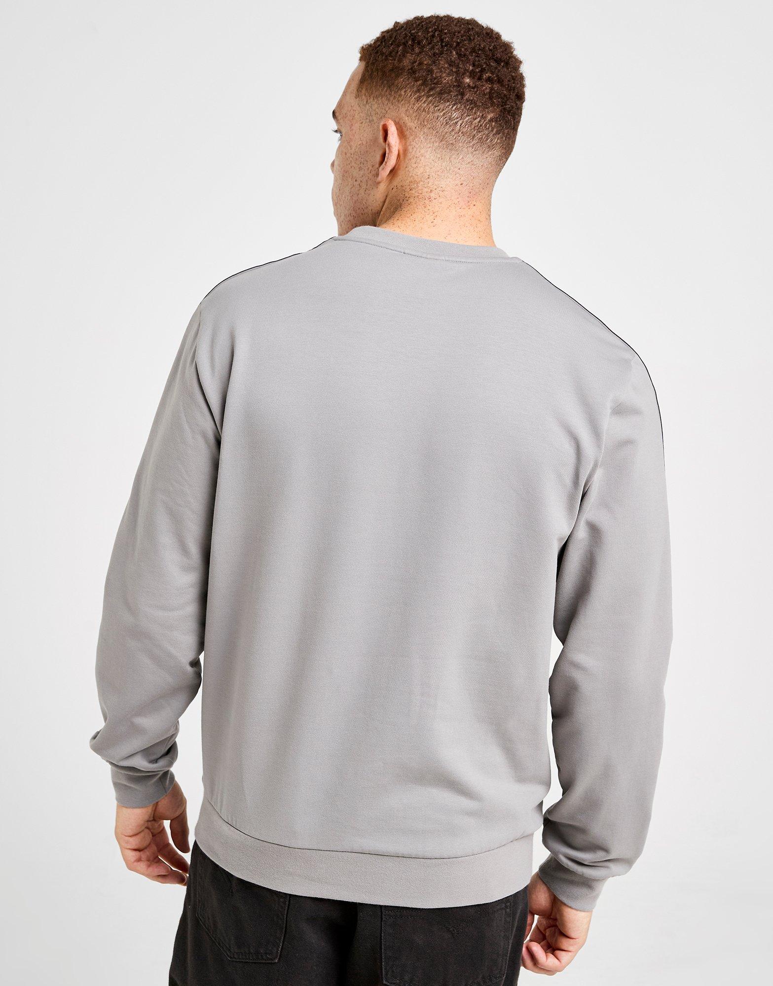 EA7 Emporio Armani Tape Large Logo Crew Sweatshirt