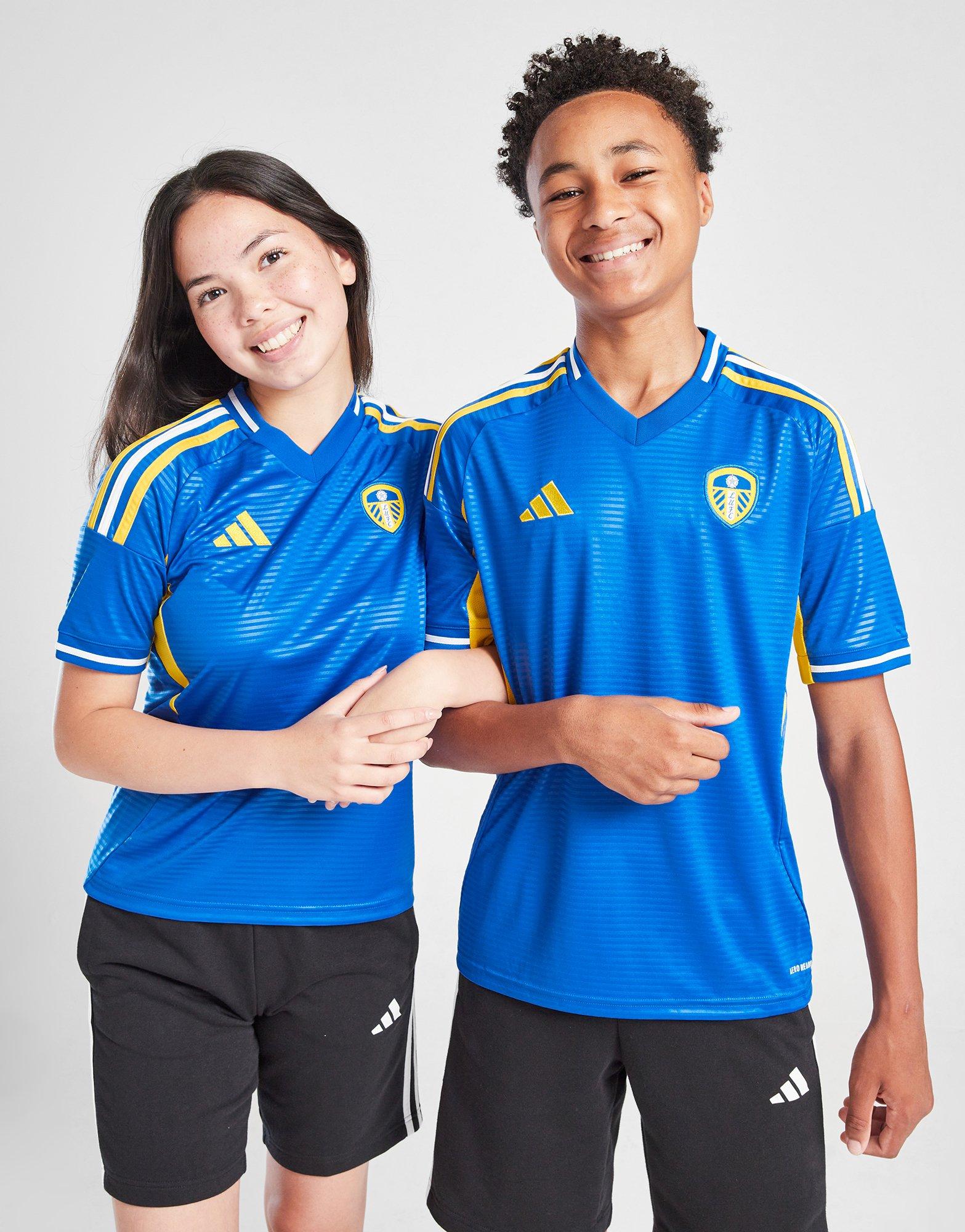 adidas Leeds United FC 2025/26 Away Shirt Junior