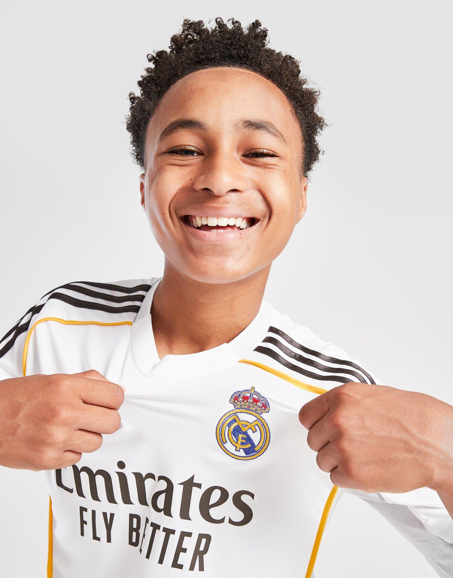 adidas Real Madrid 2025/26 Mbappe #9 Home Shirt Junior