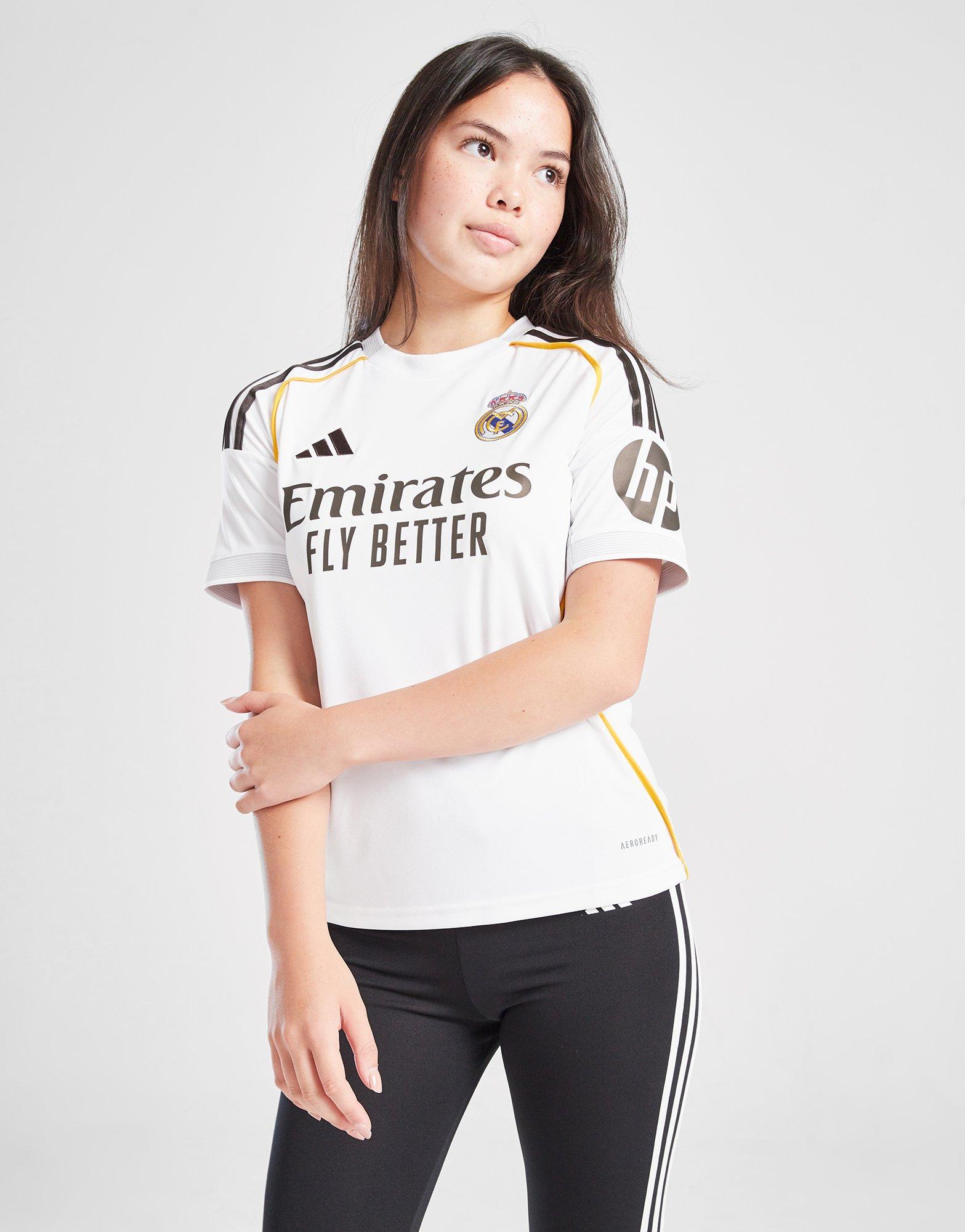 adidas Real Madrid 2025/26 Mbappe #9 Home Shirt Junior