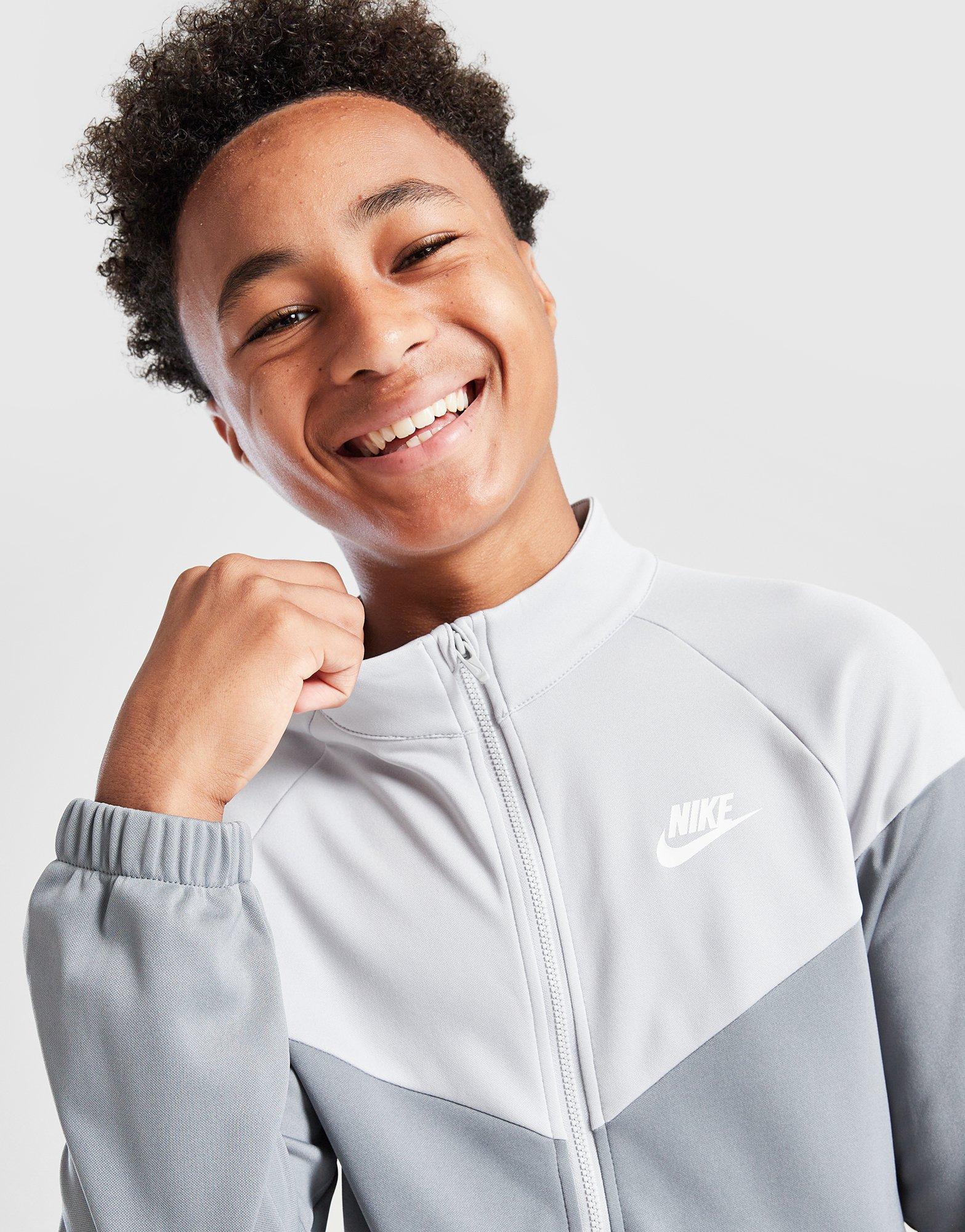 Nike Poly Chevron Tracksuit Junior