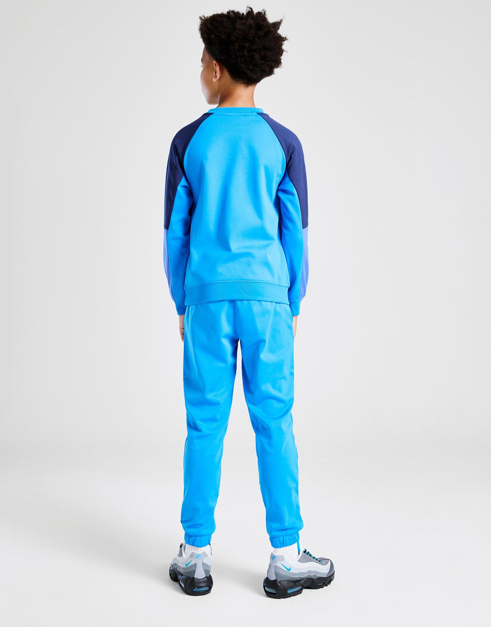 Nike Polyknit Crew Tracksuit Junior